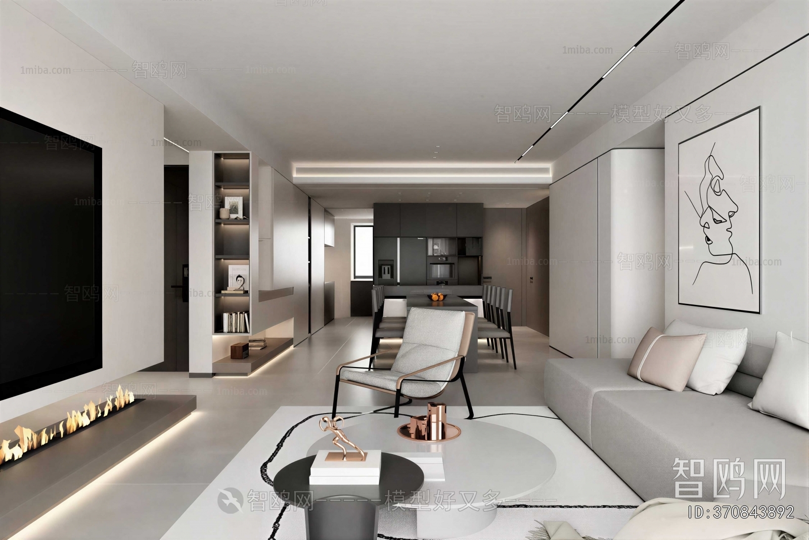 Modern A Living Room