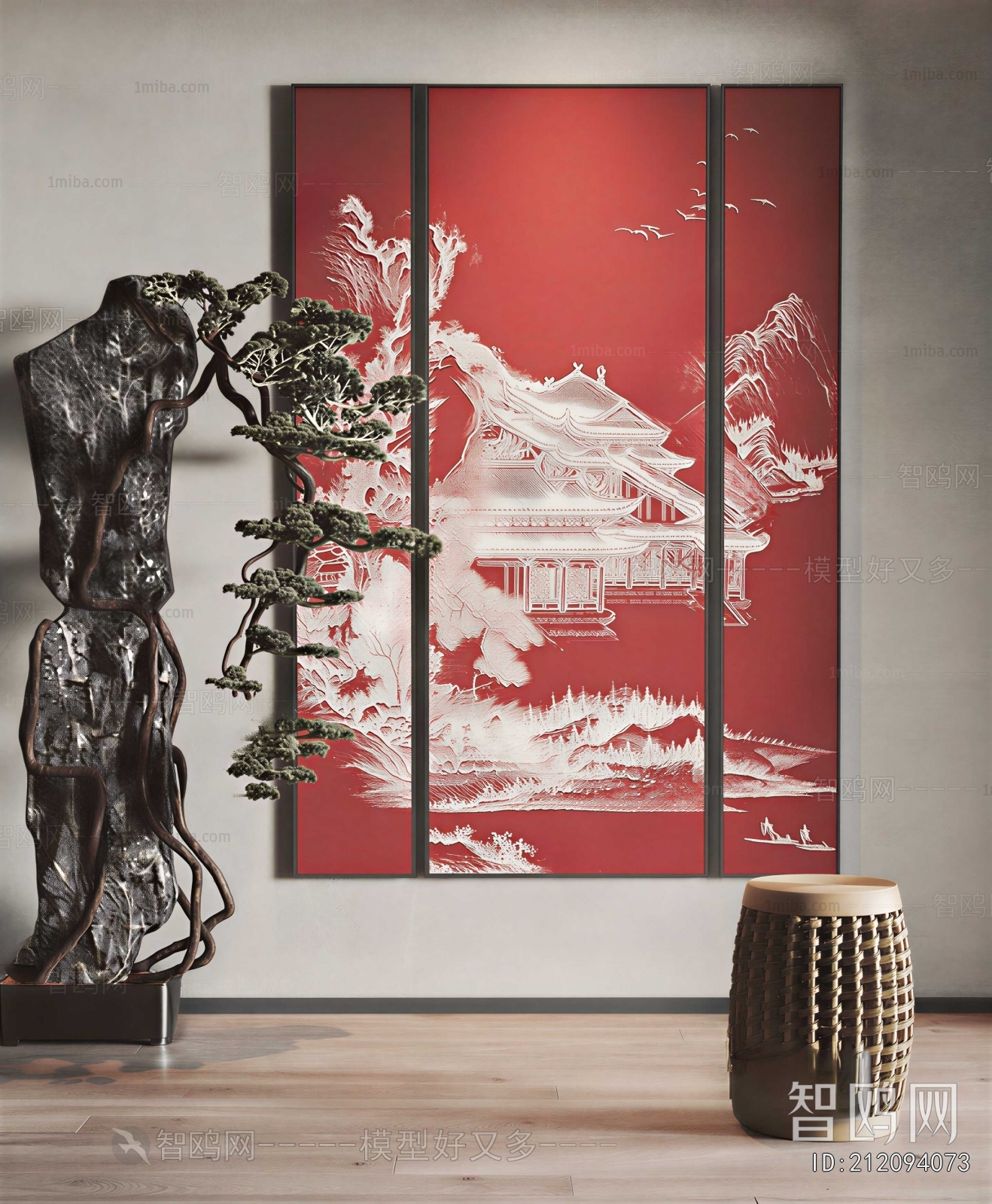 New Chinese Style Painting