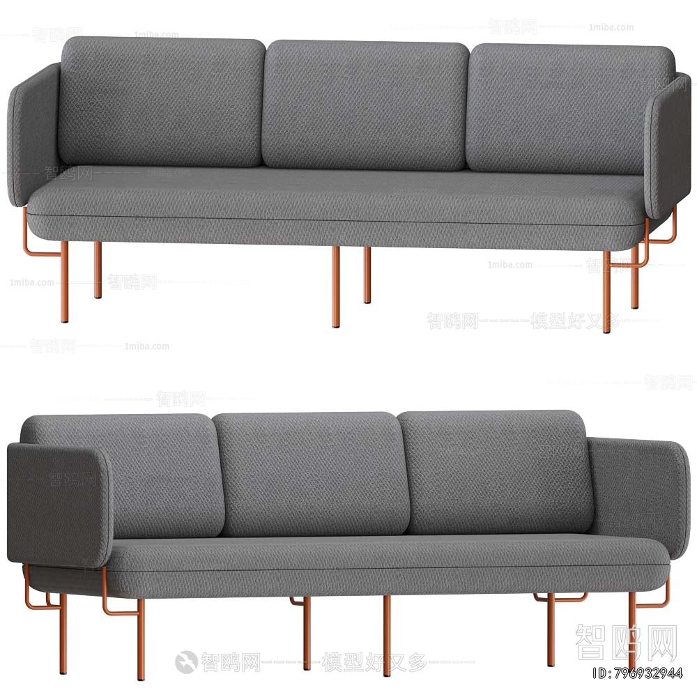 Modern Three-seat Sofa