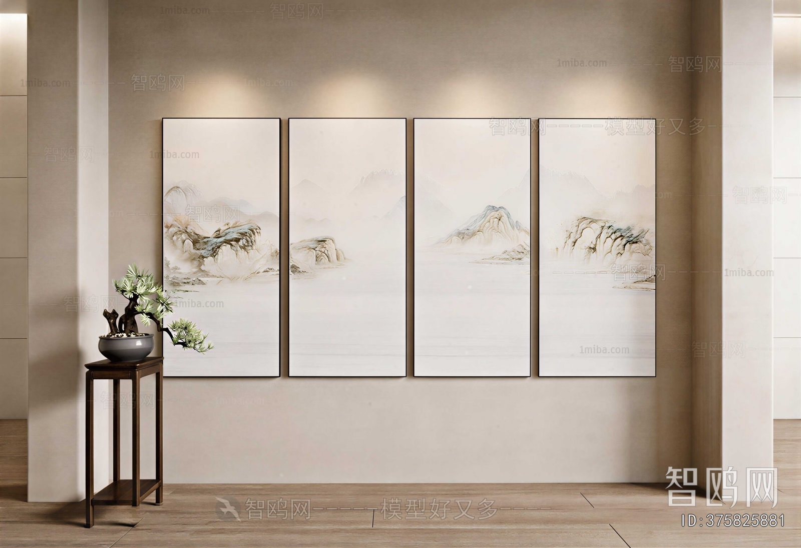 New Chinese Style Painting