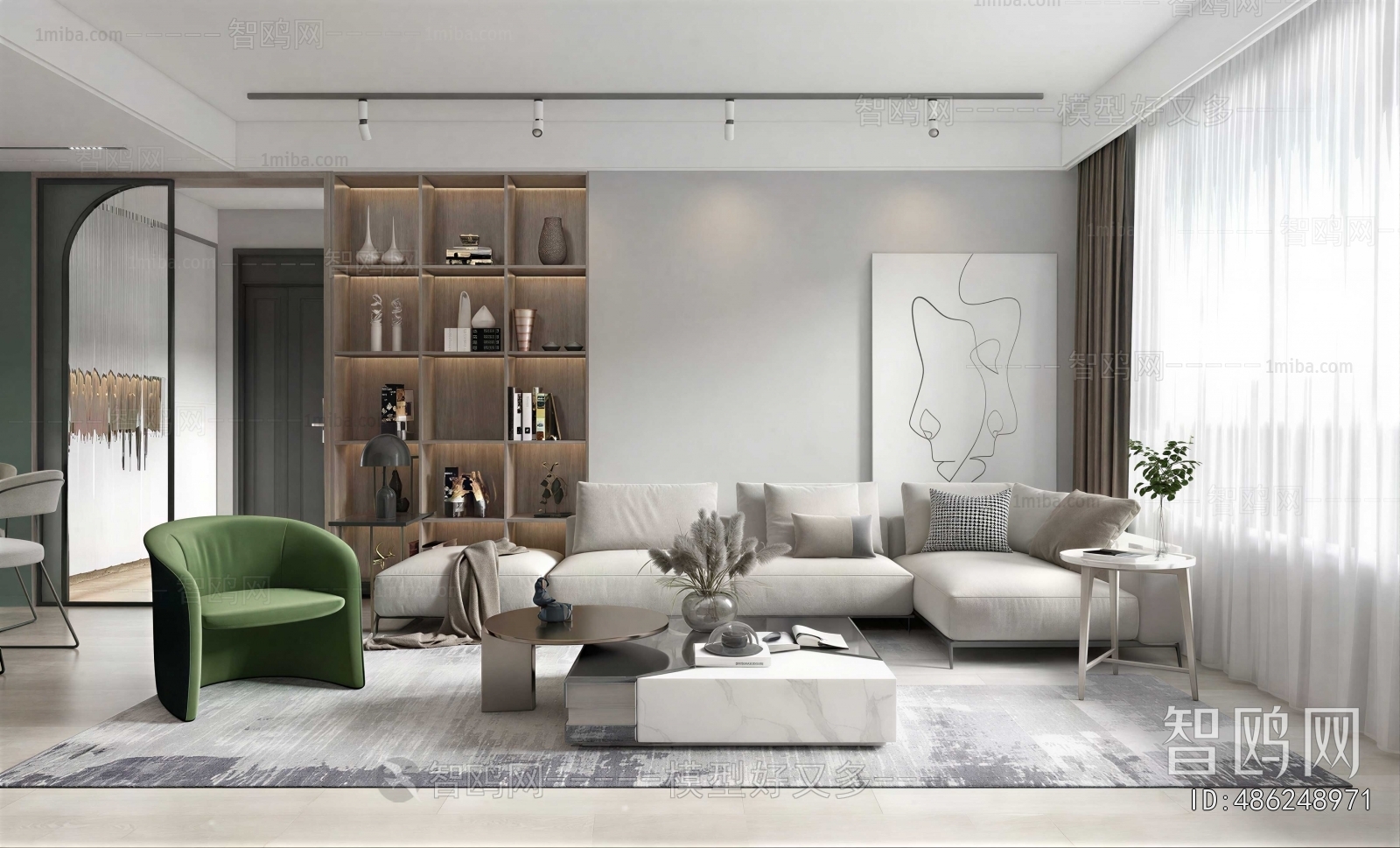 Modern A Living Room