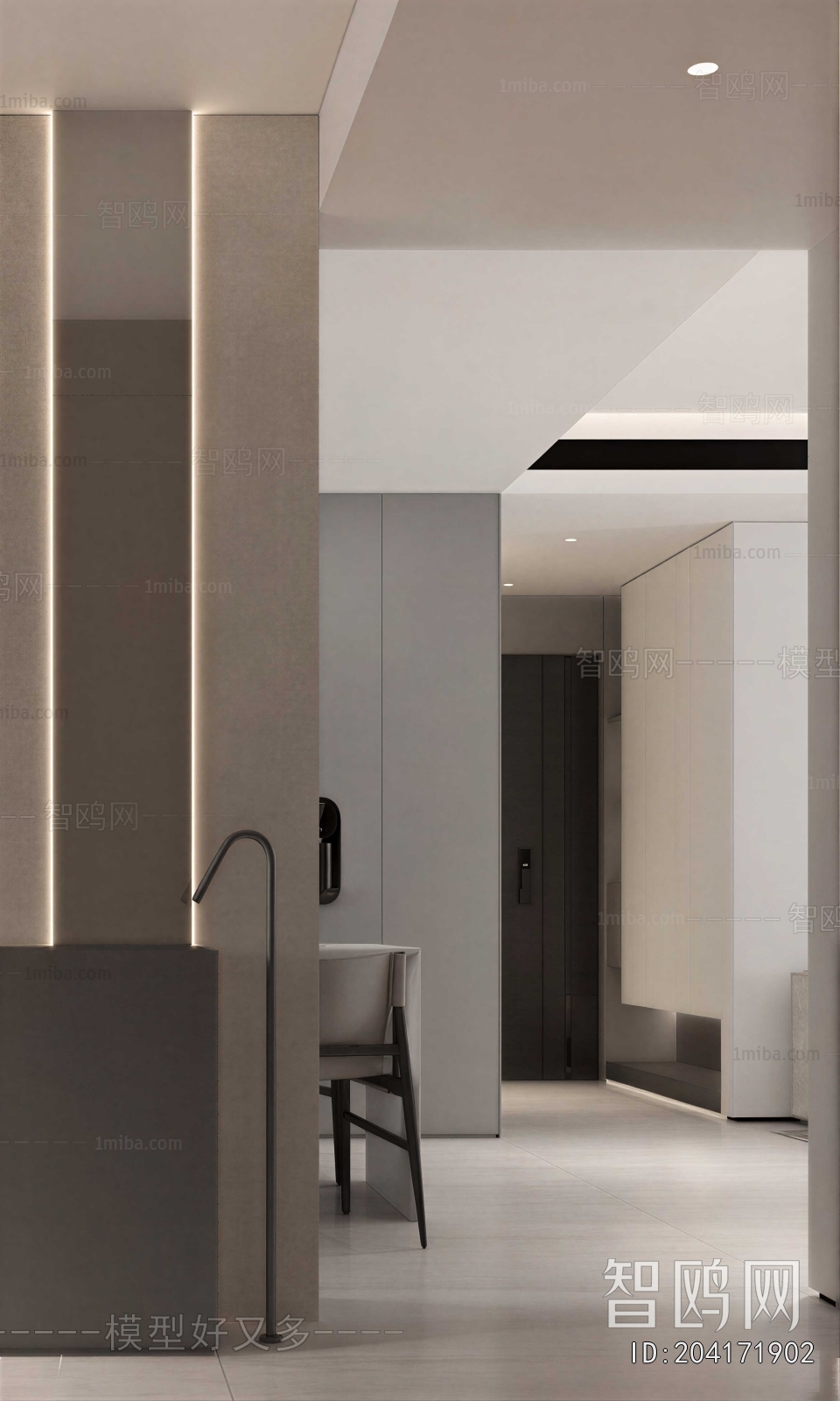 Modern Hallway