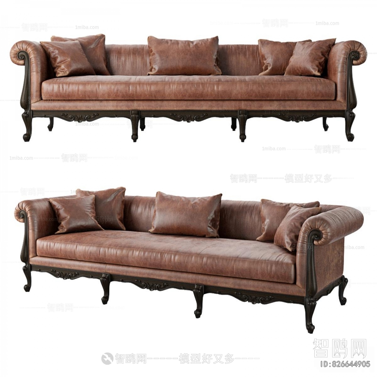 Modern Three-seat Sofa