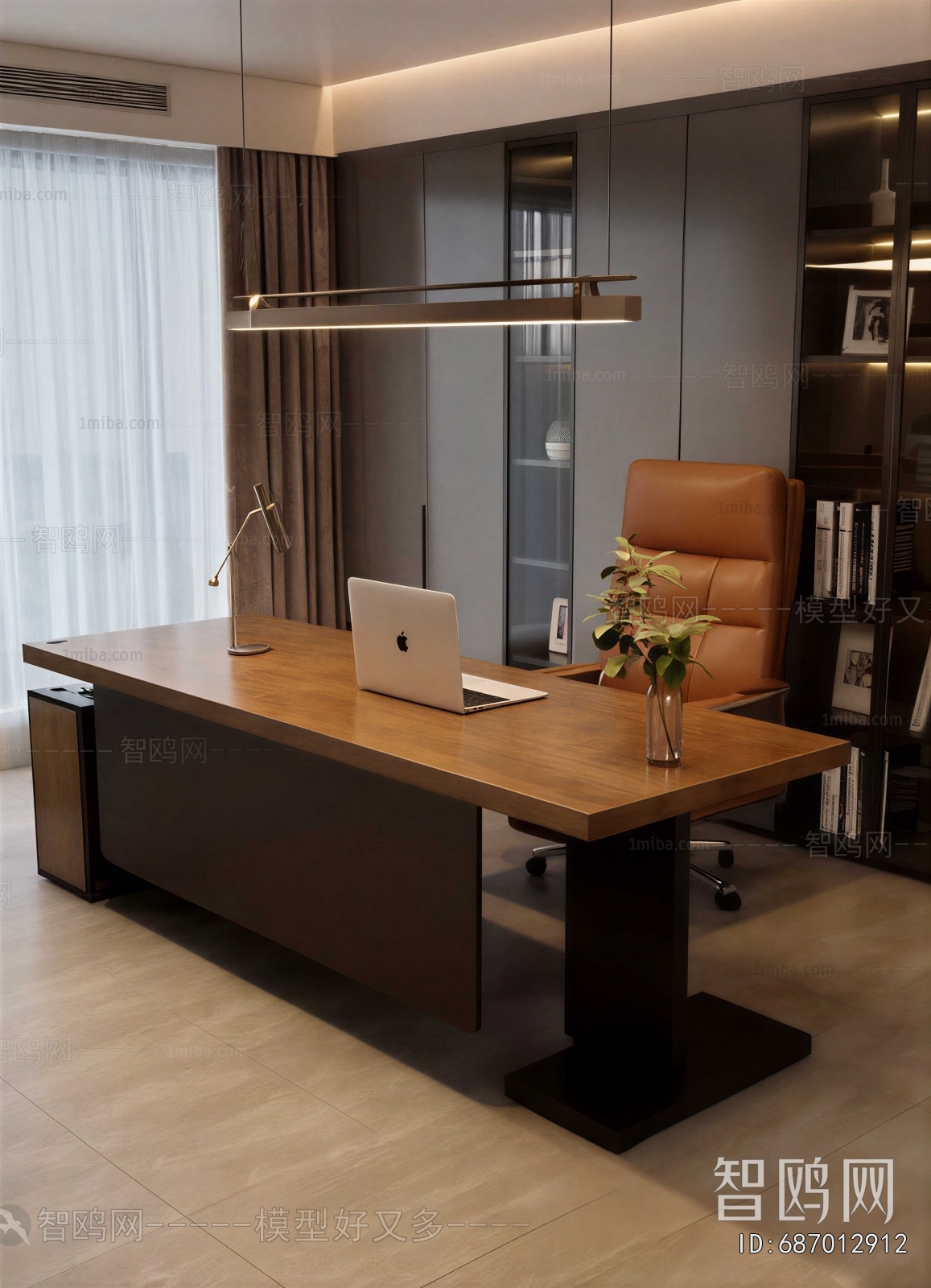 Modern Manager's Office