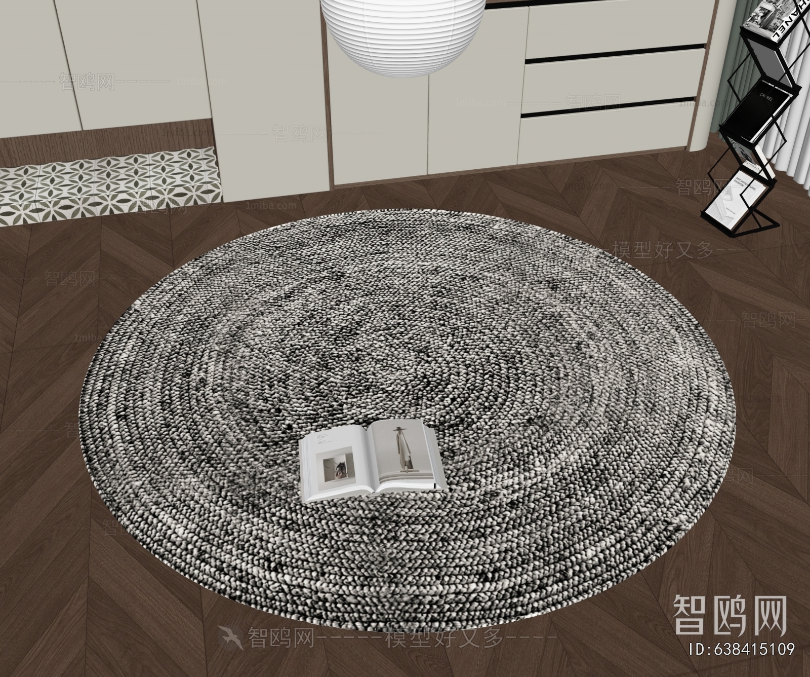 Modern Circular Carpet