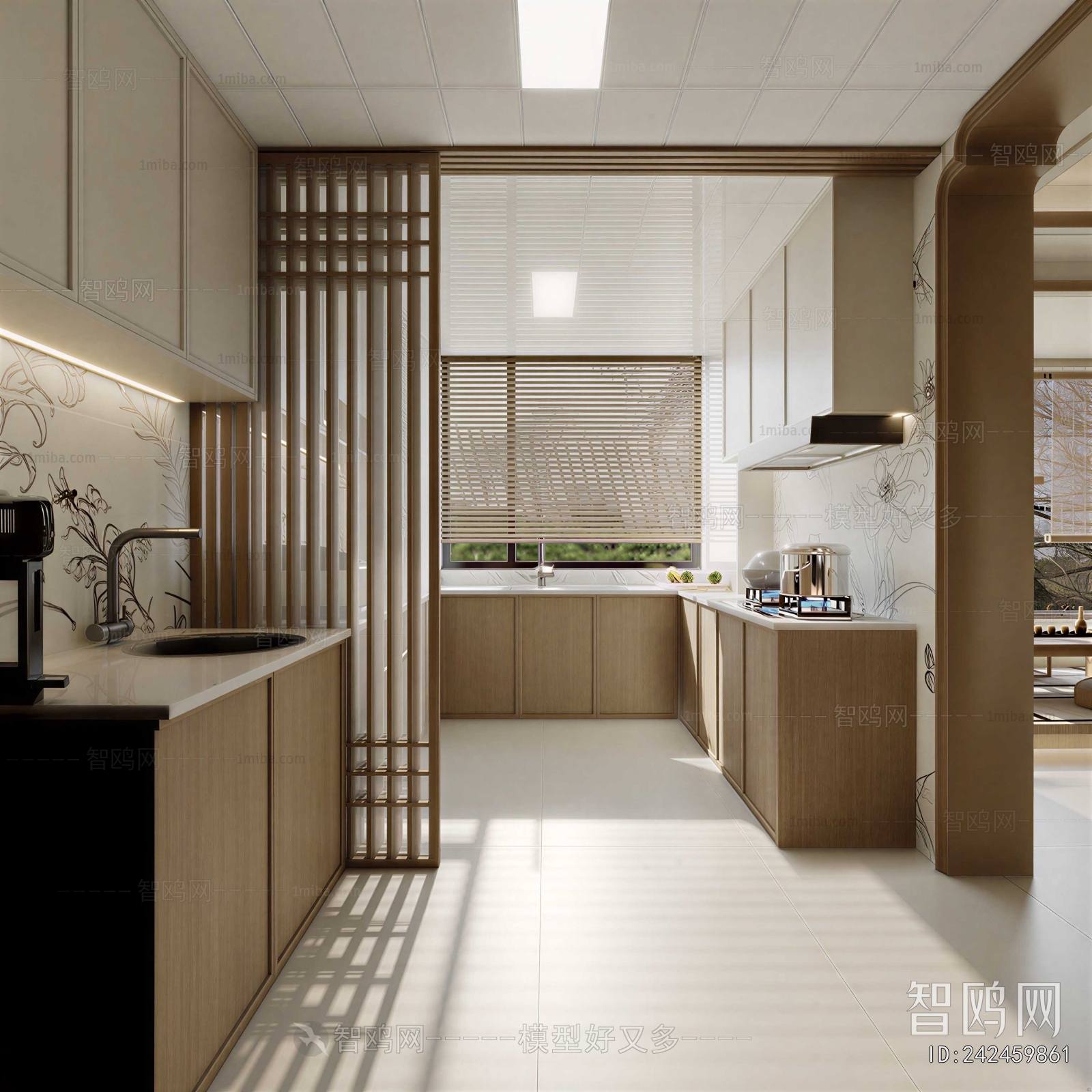 New Chinese Style The Kitchen