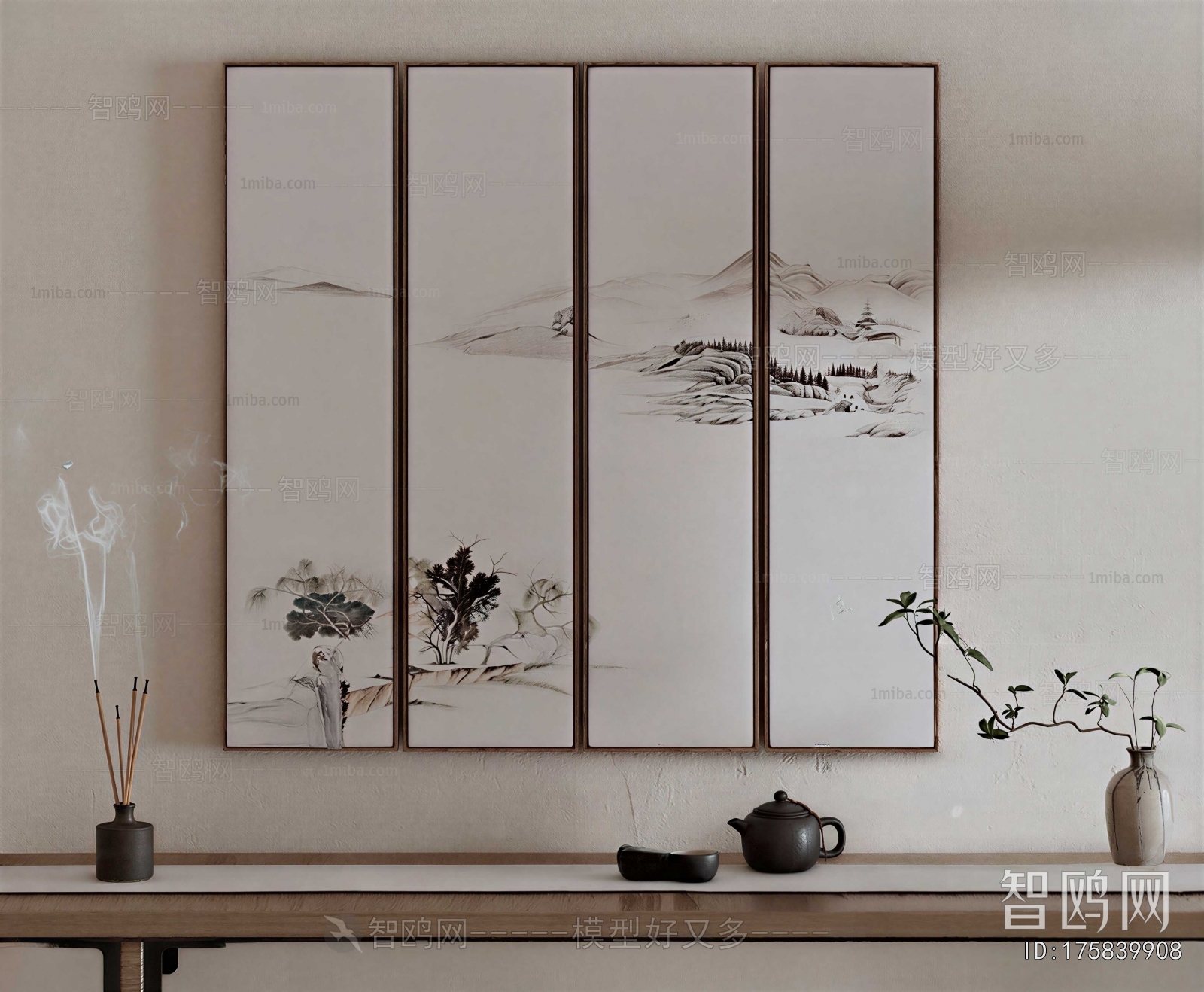 New Chinese Style Painting