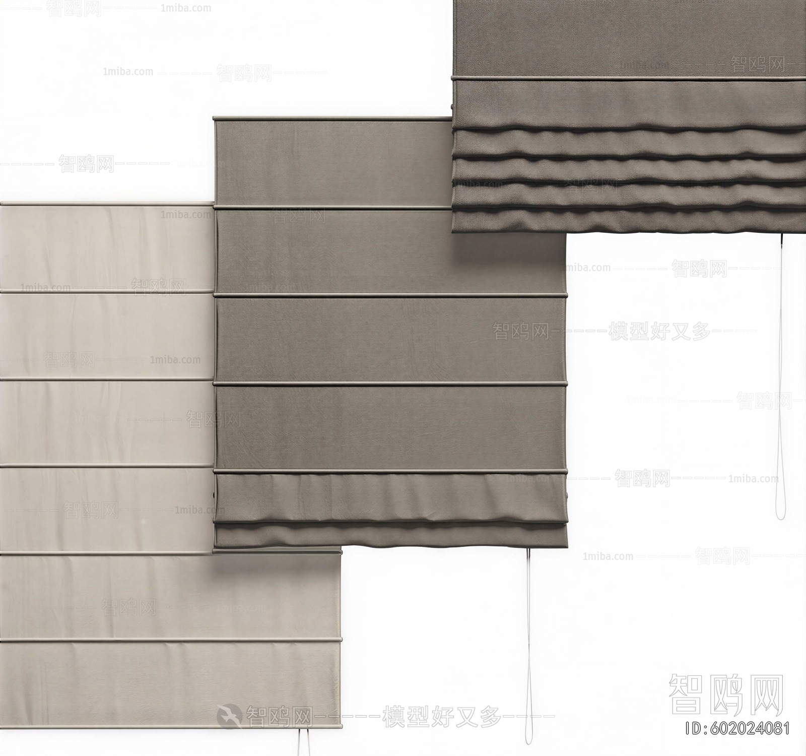 Modern Roman Curtain