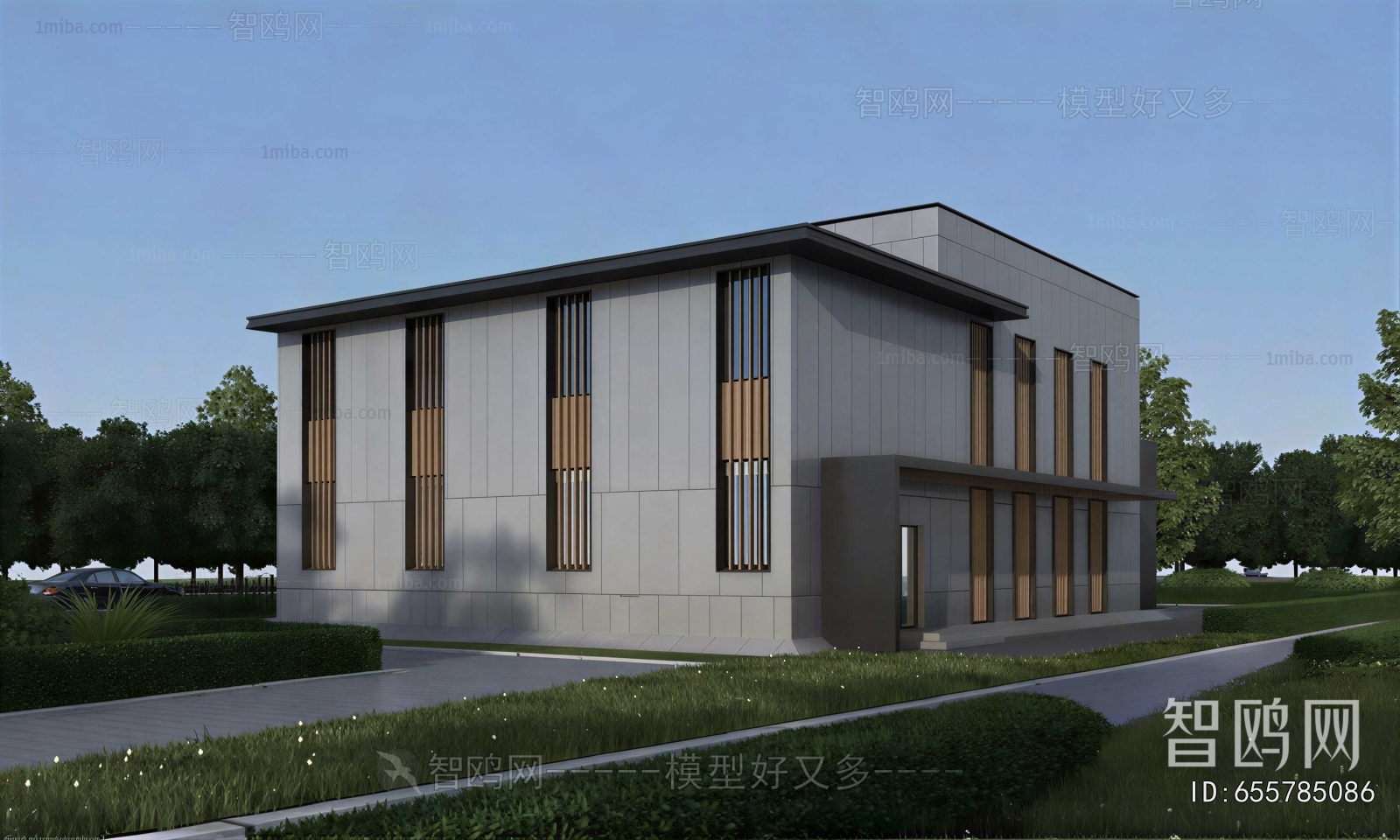 Modern Courtyard/landscape