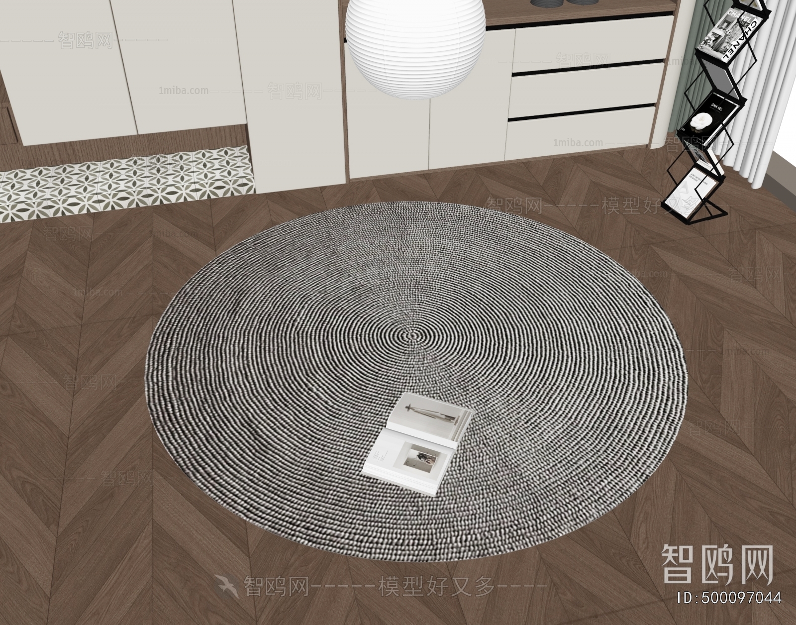 Modern Circular Carpet