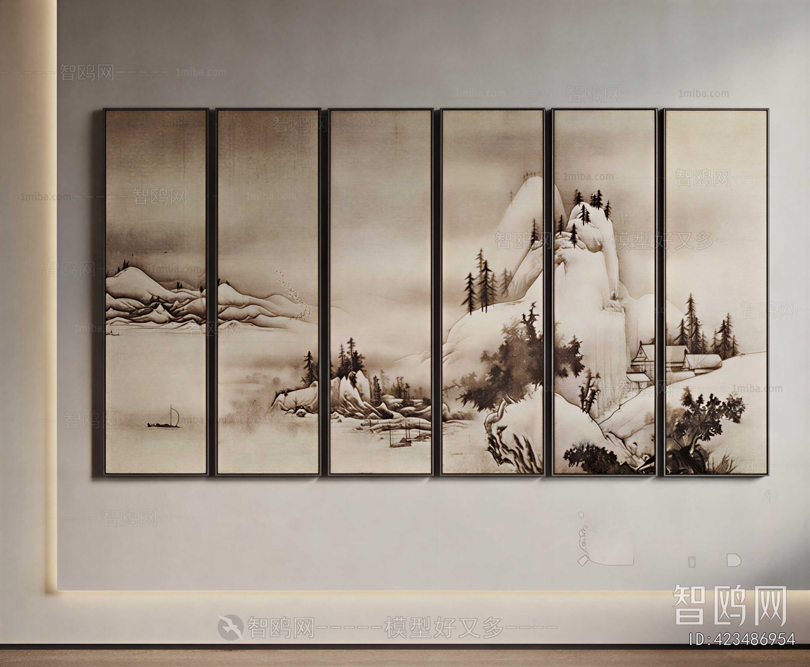 New Chinese Style Painting