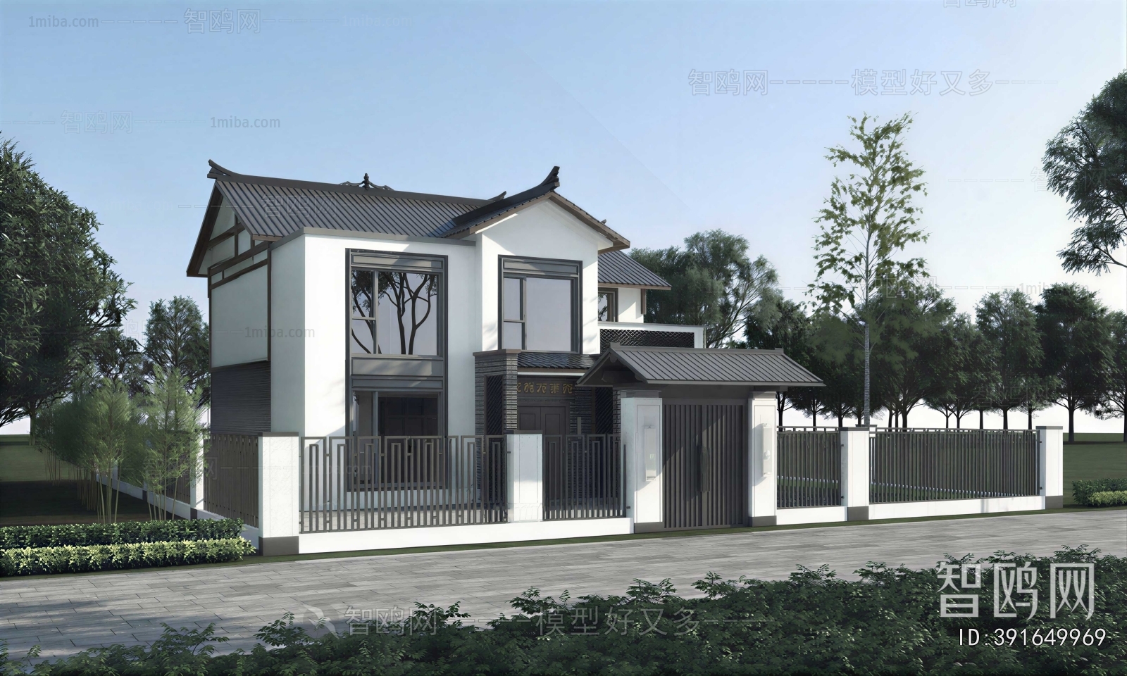New Chinese Style Detached Villa