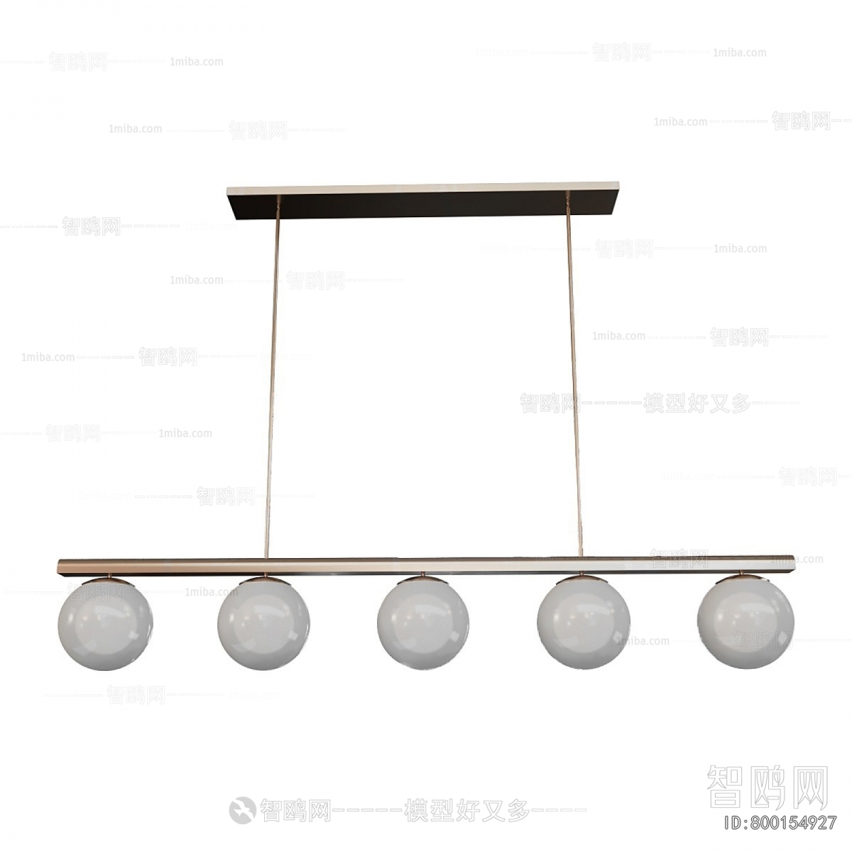 Modern Long Chandelier