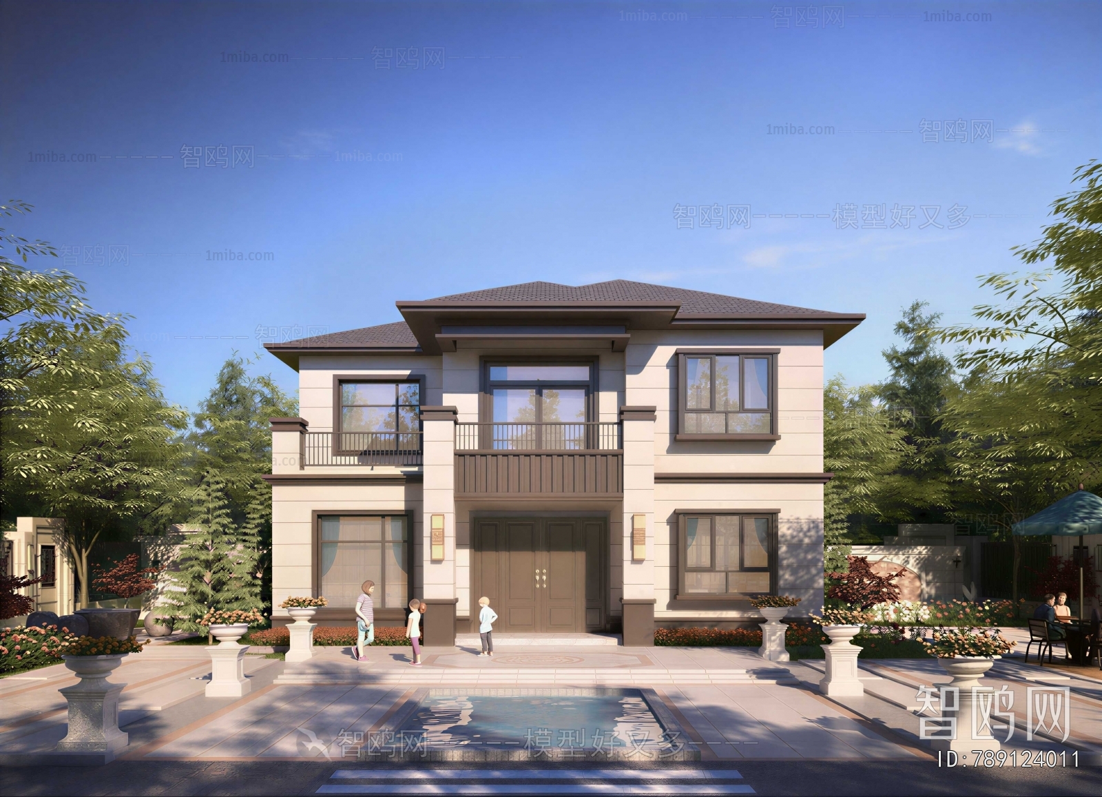 New Chinese Style Detached Villa