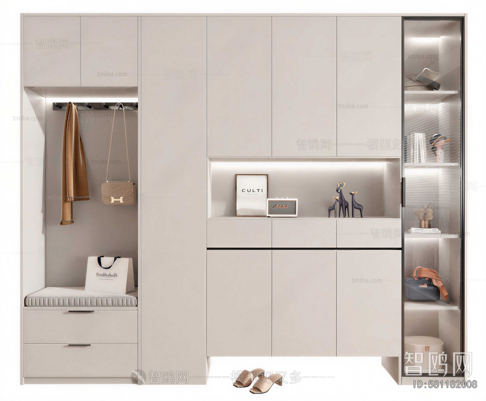 Modern Shoe Cabinet