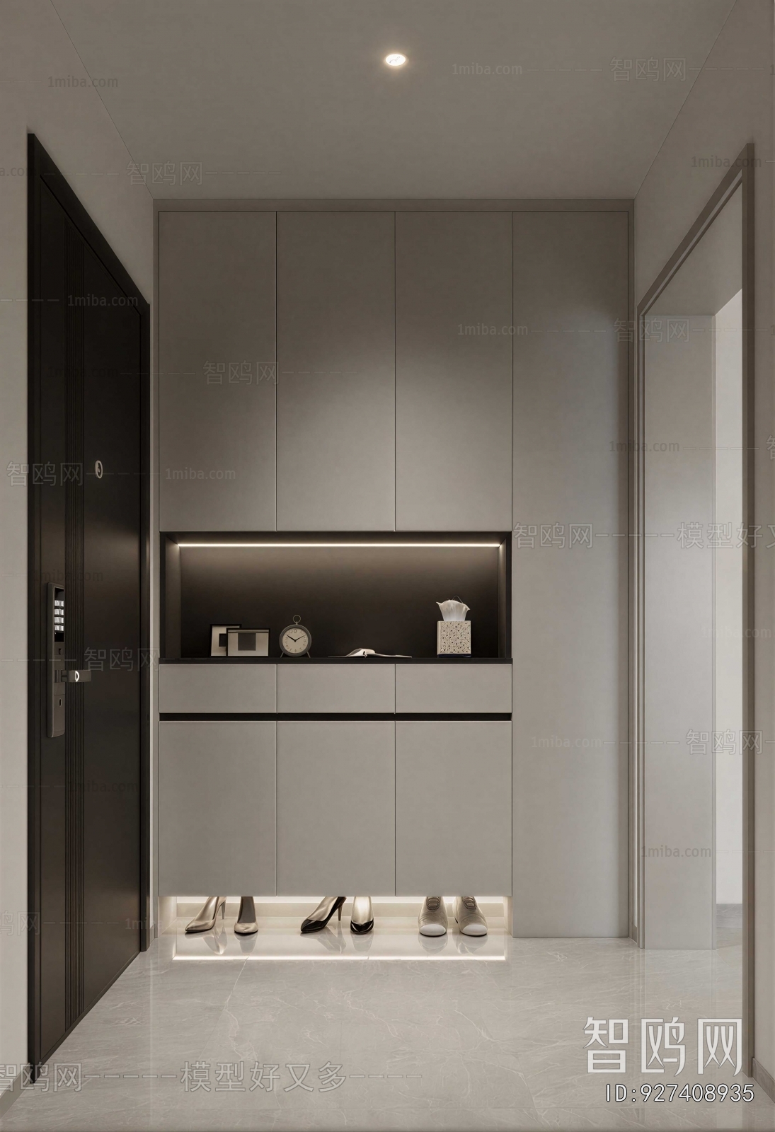 Modern Shoe Cabinet