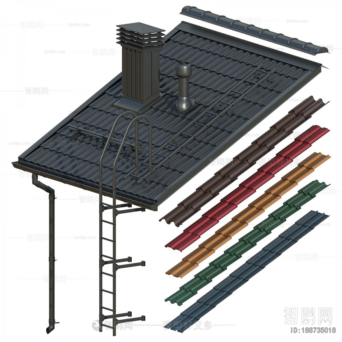 Modern Building Component