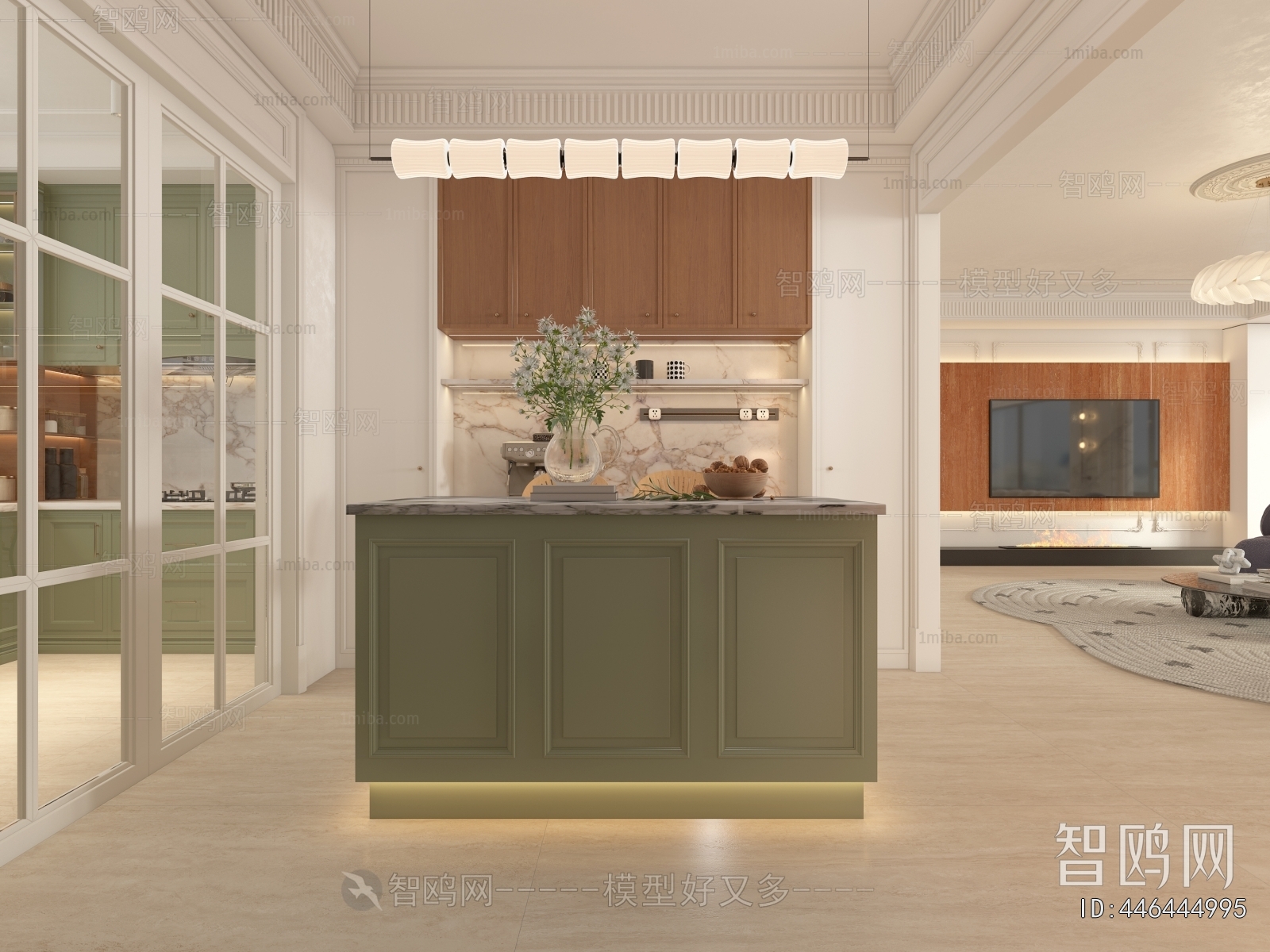 French Style The Kitchen