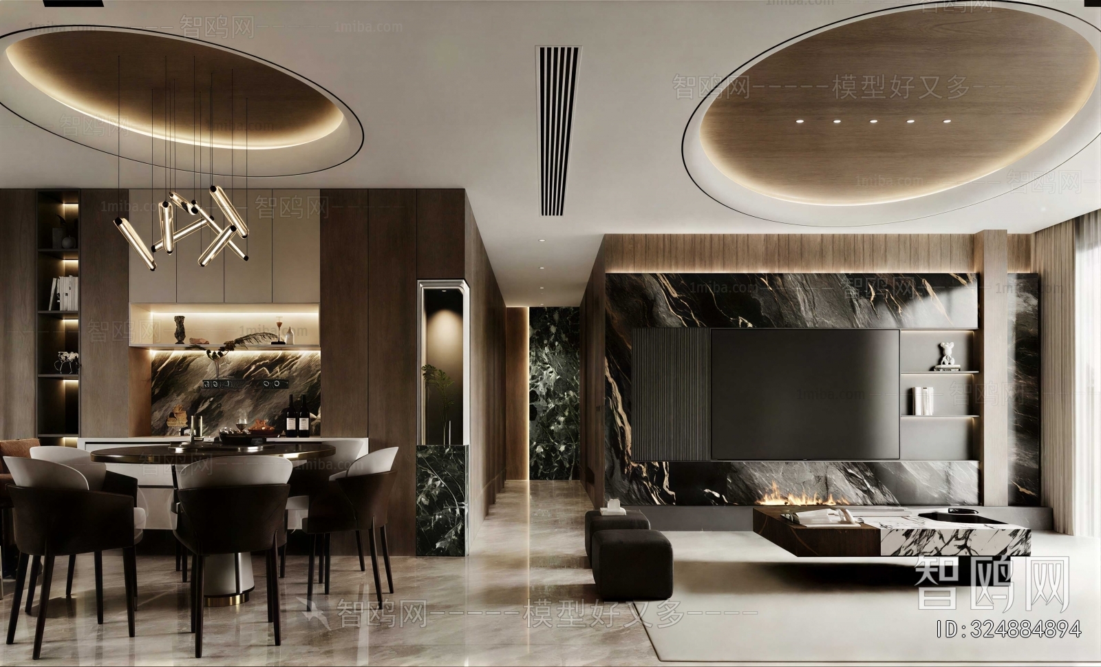 Modern A Living Room
