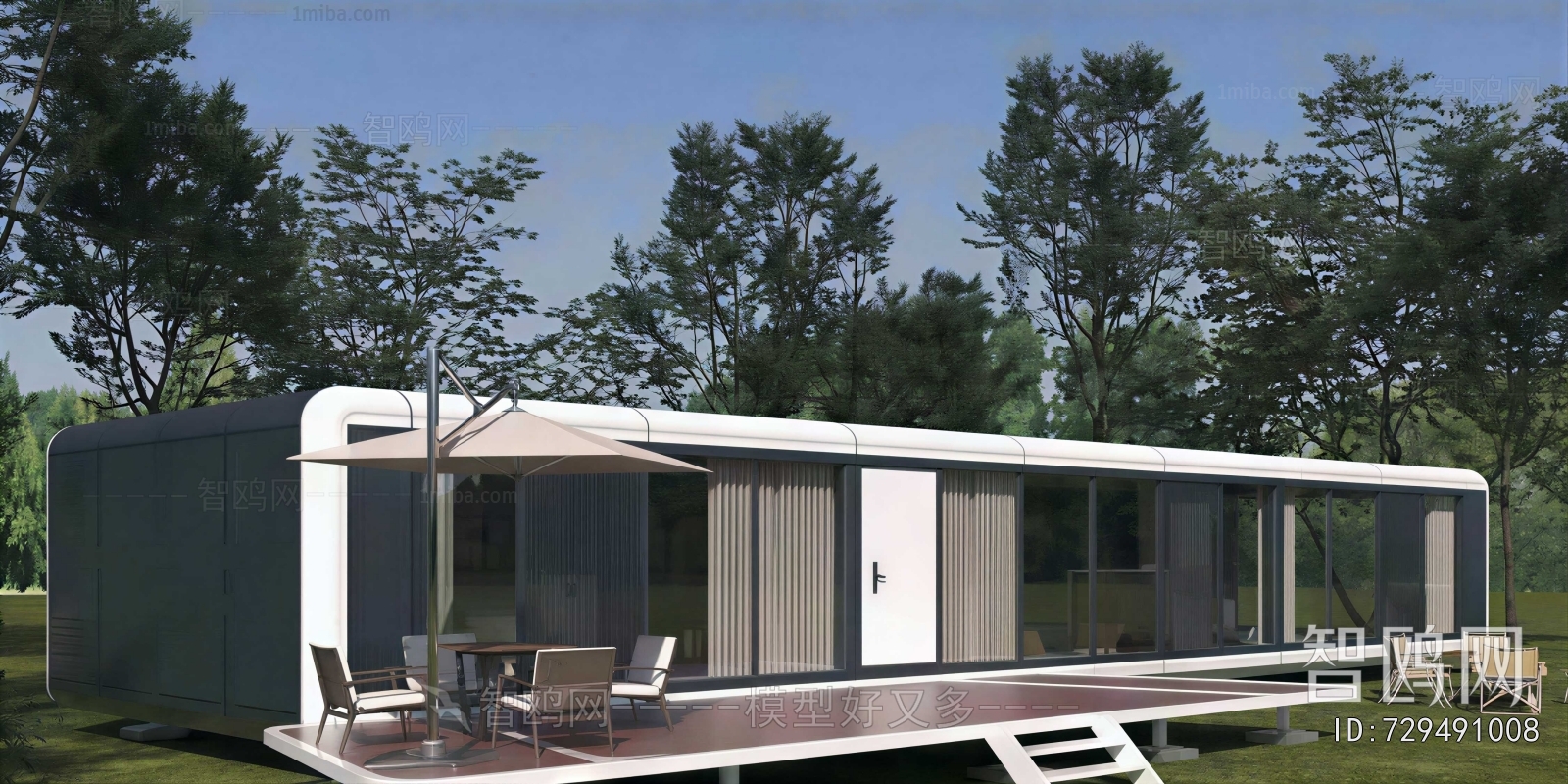 Modern Appearance Of Commercial Building