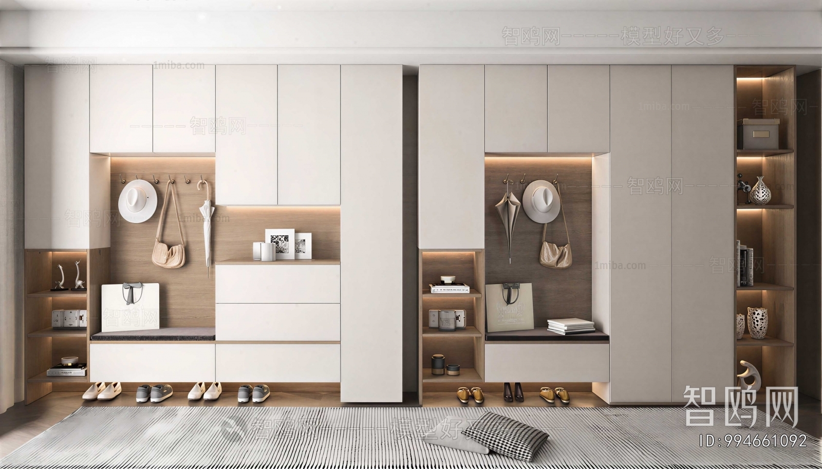 Modern Shoe Cabinet