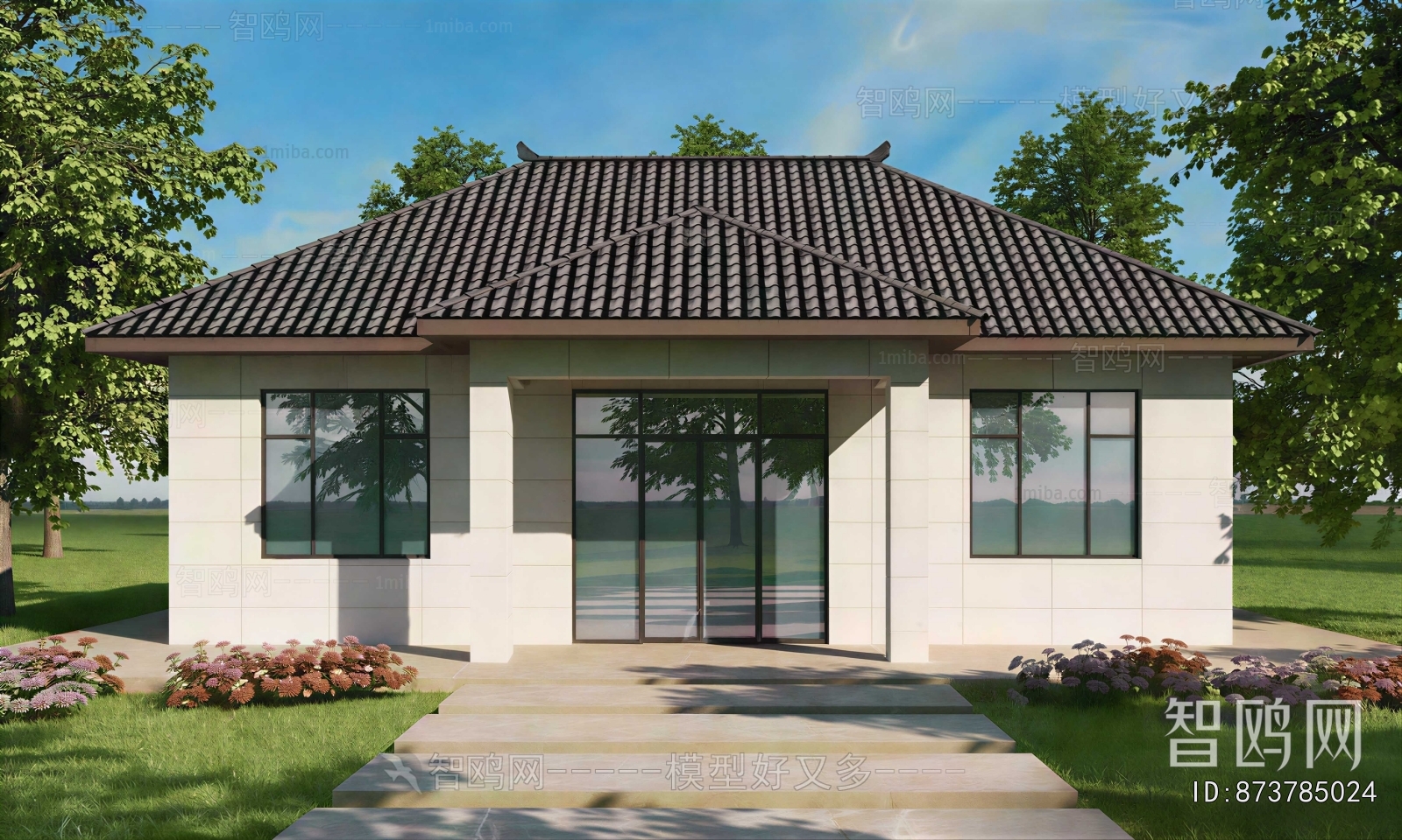 New Chinese Style Detached Villa