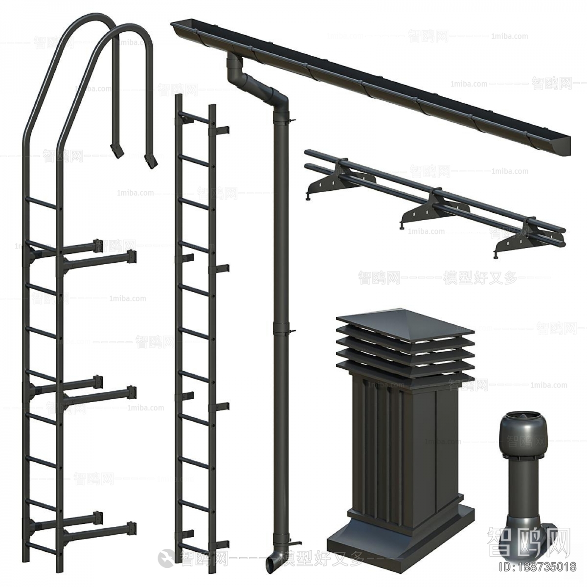 Modern Building Component