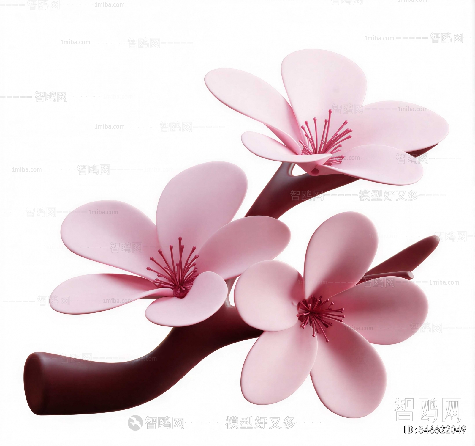 Modern Flowers And Grass