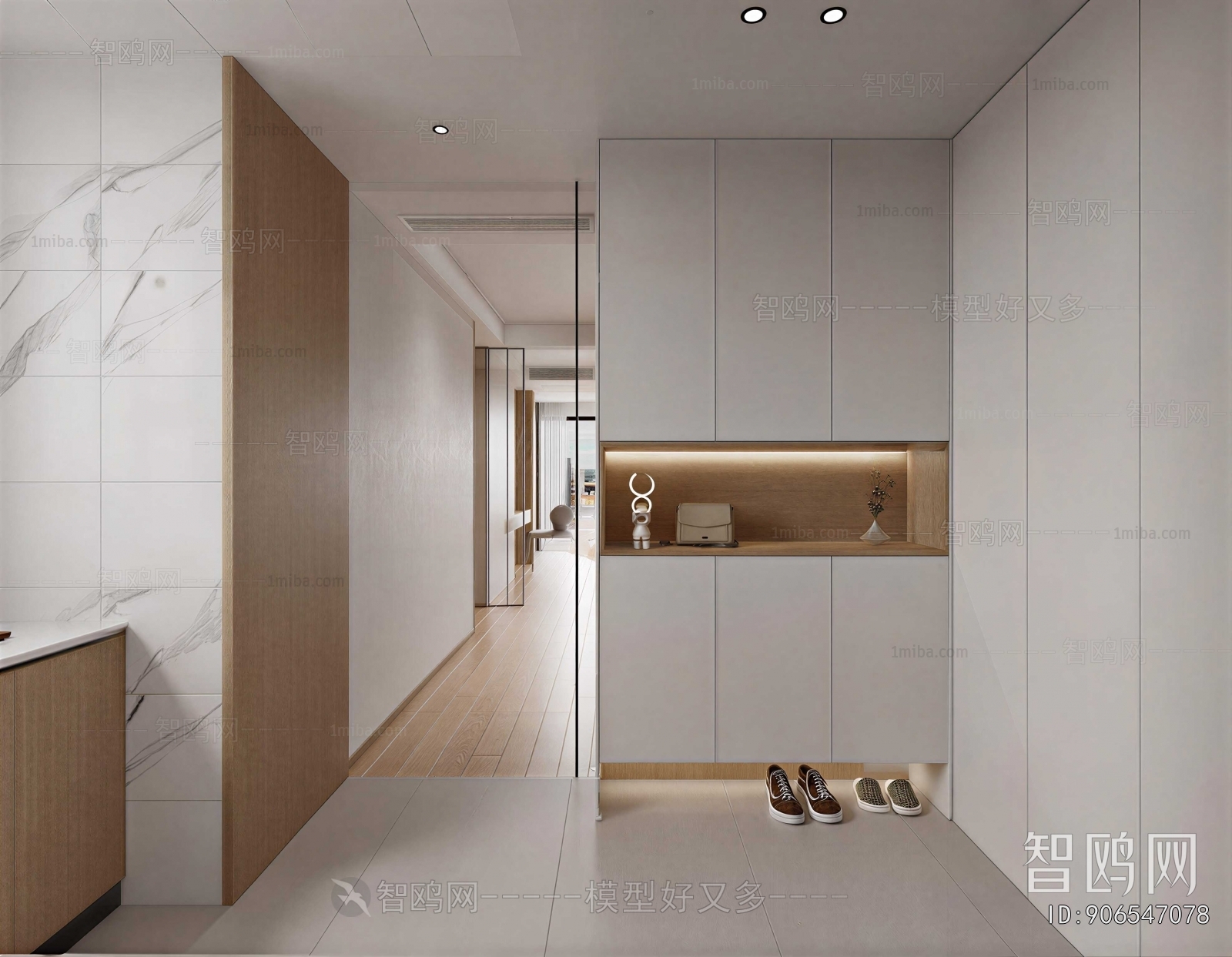 Modern Hallway