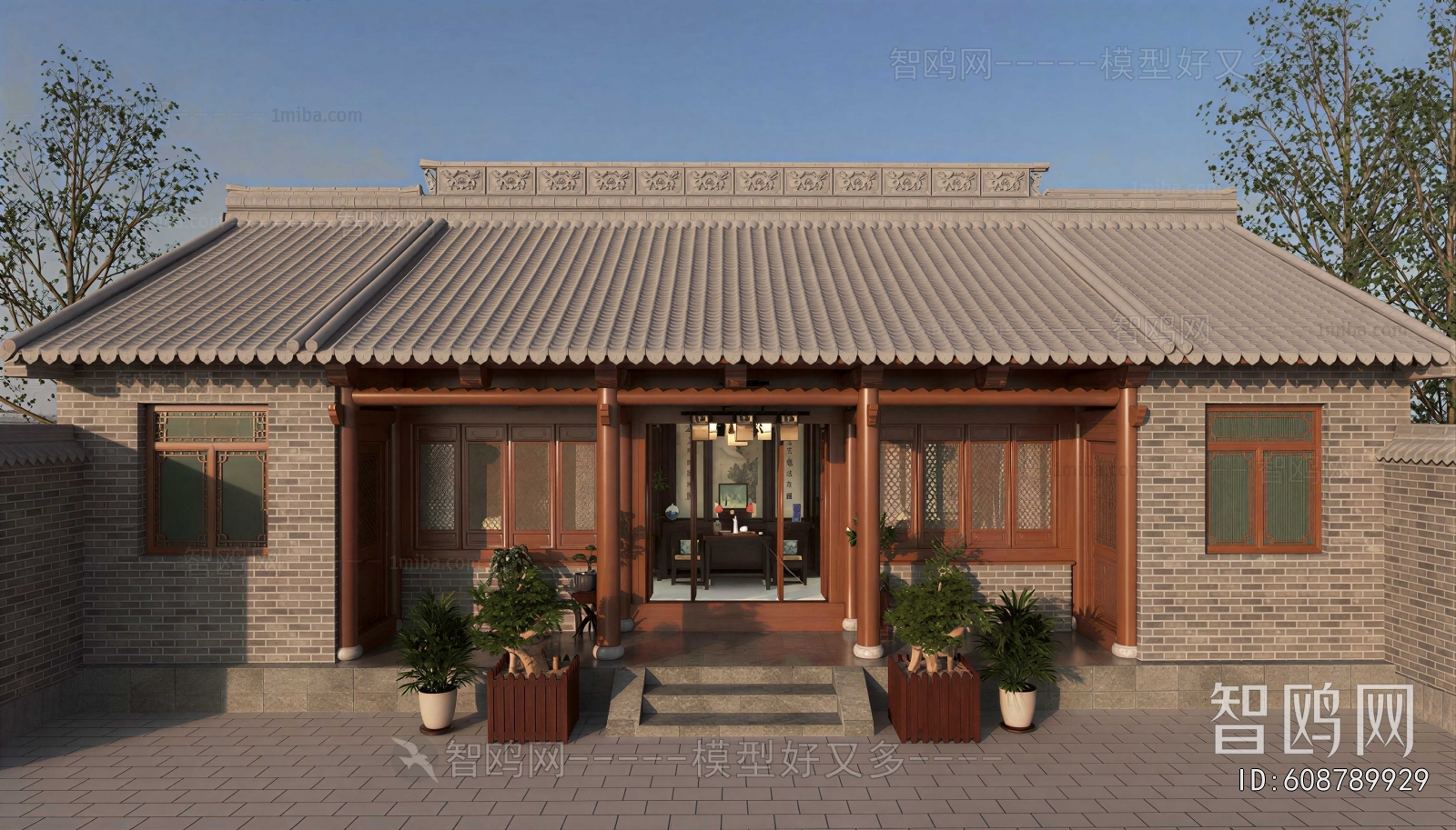 New Chinese Style Detached Villa