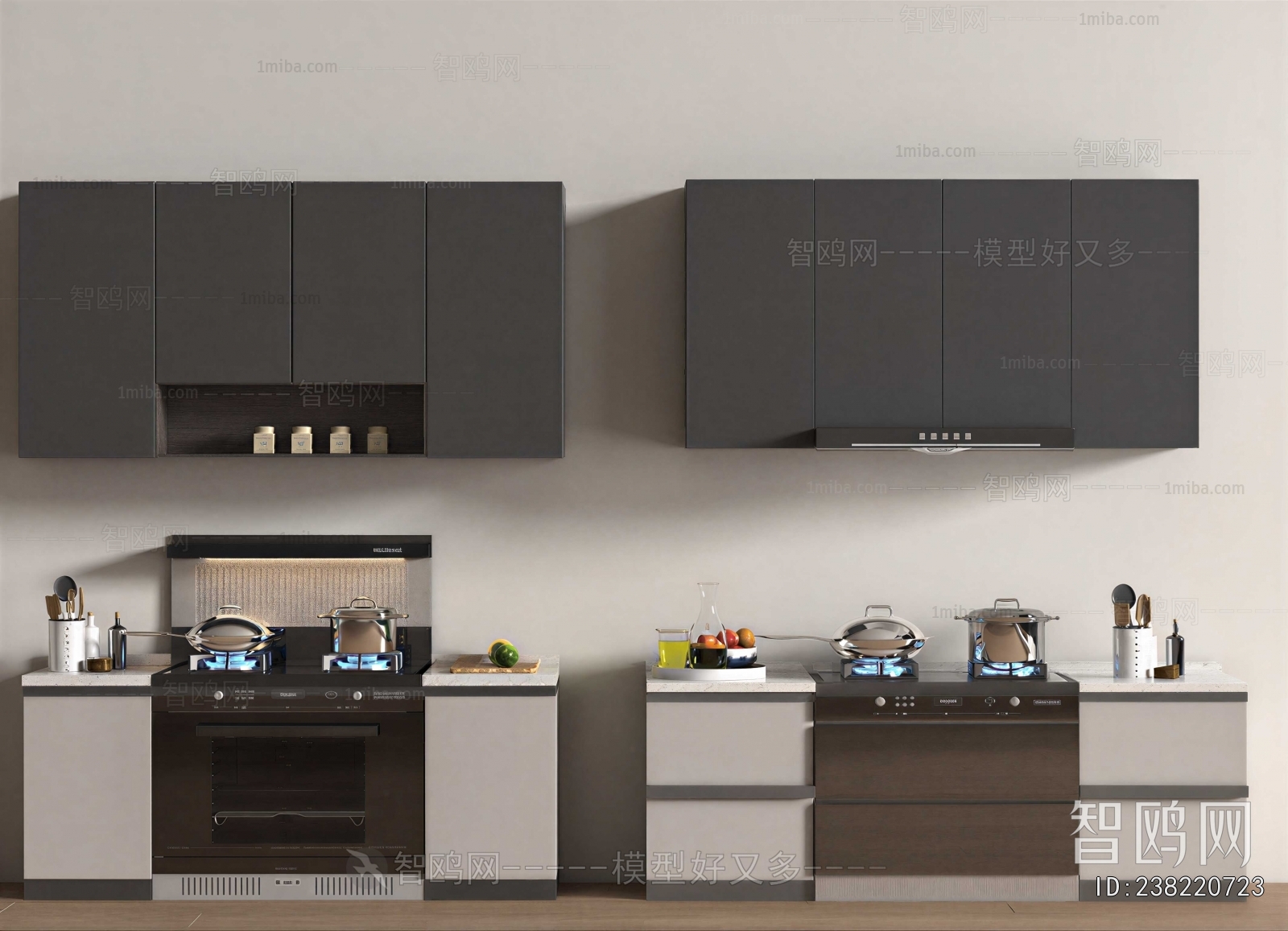 Modern Kitchen Electric Gas Range