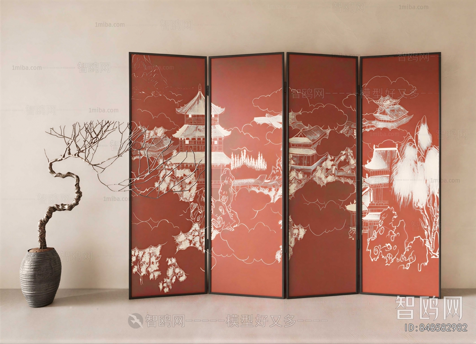 New Chinese Style Partition