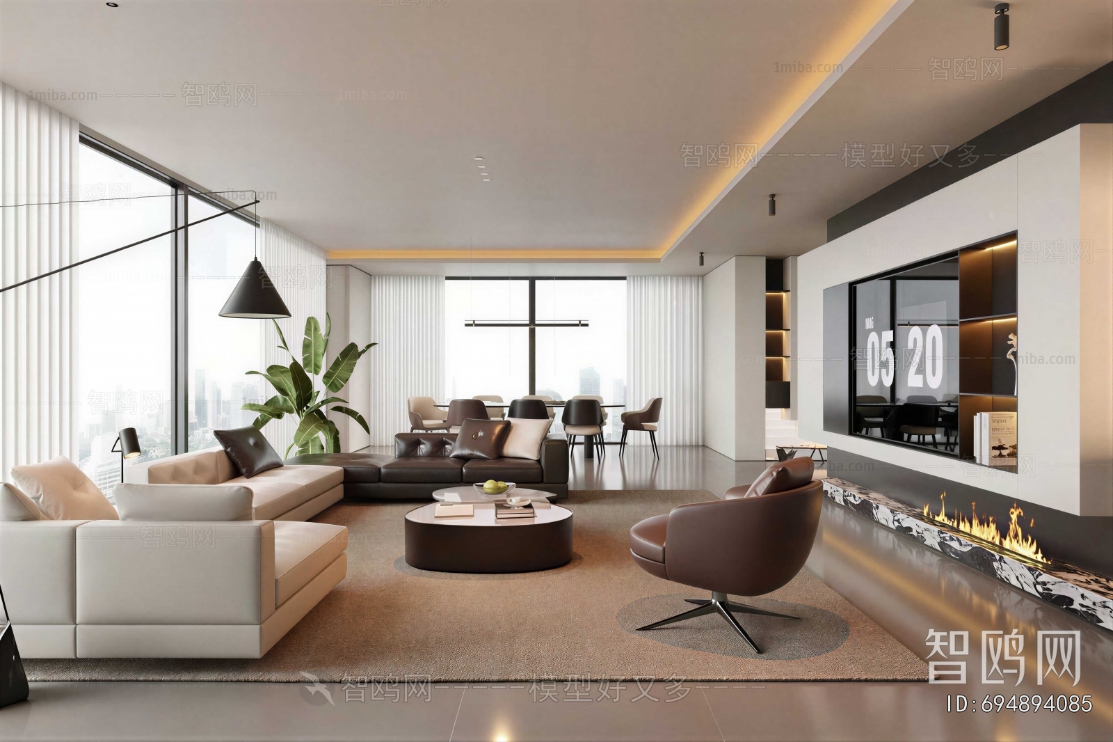 Modern A Living Room