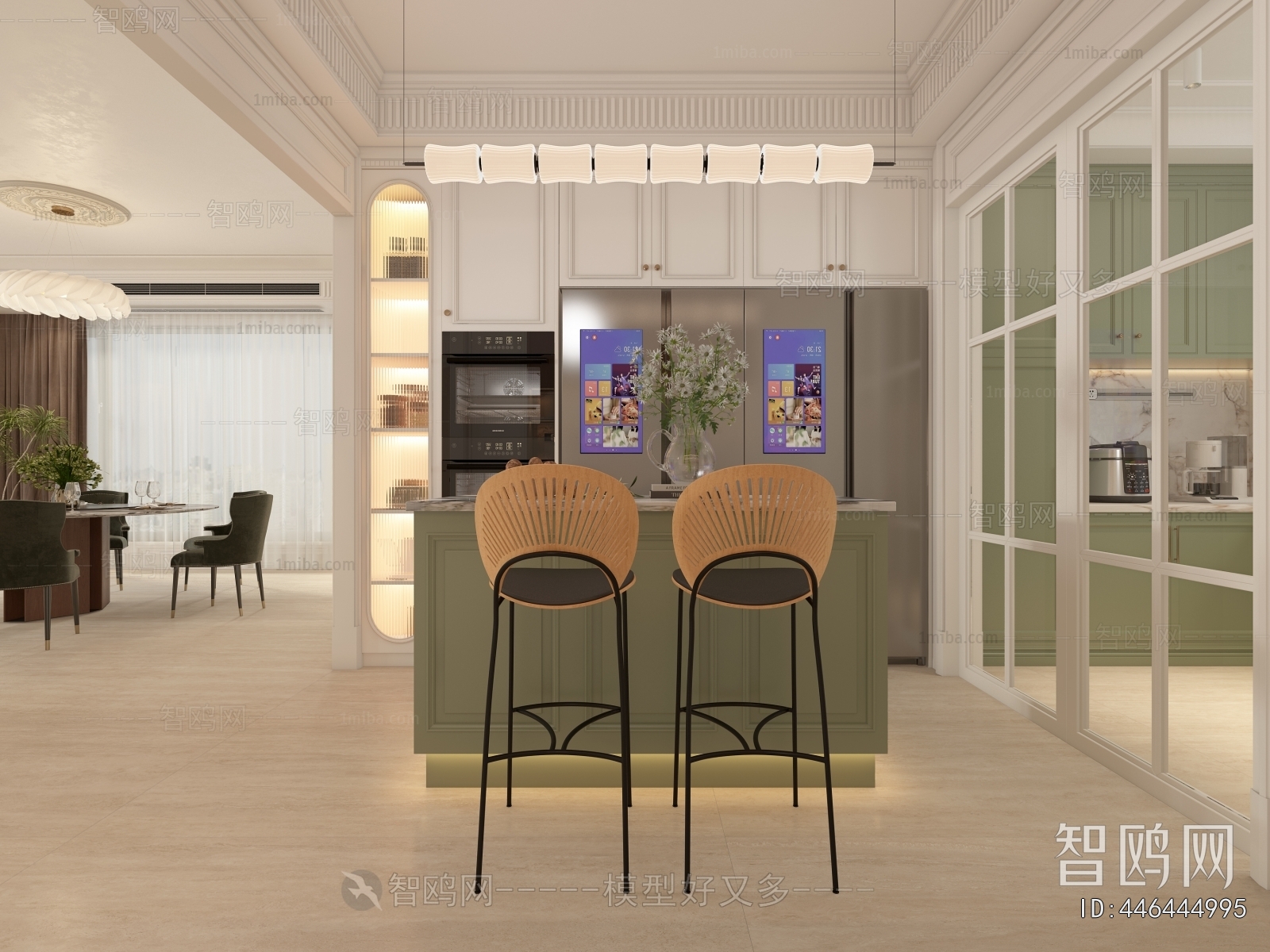 French Style The Kitchen