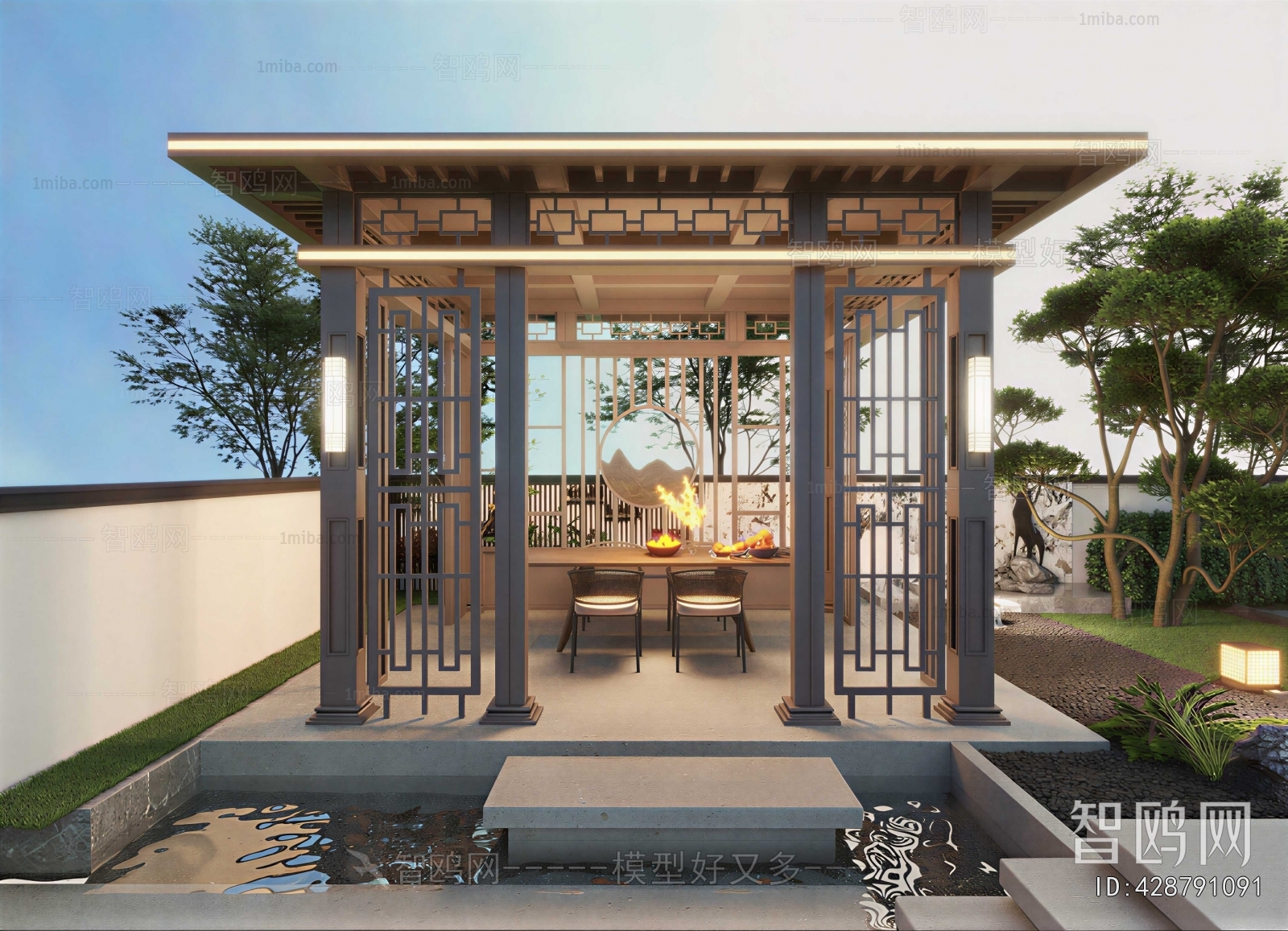 New Chinese Style Pavilion