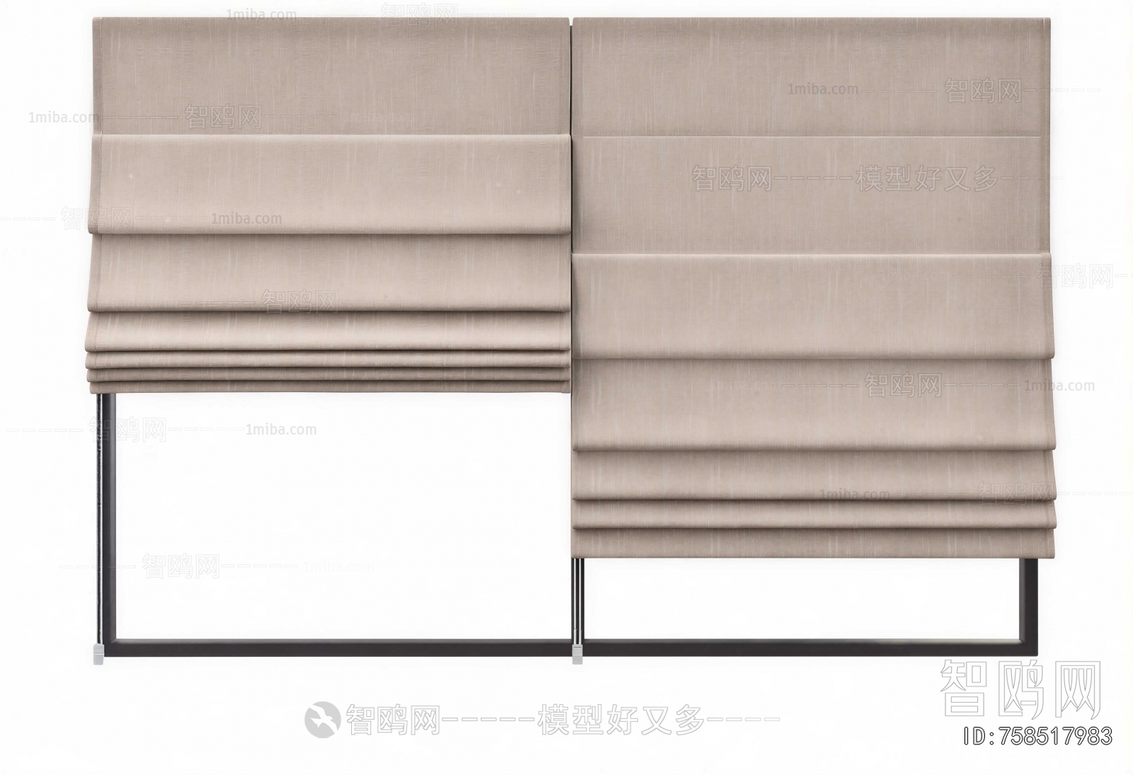 Modern Roman Curtain