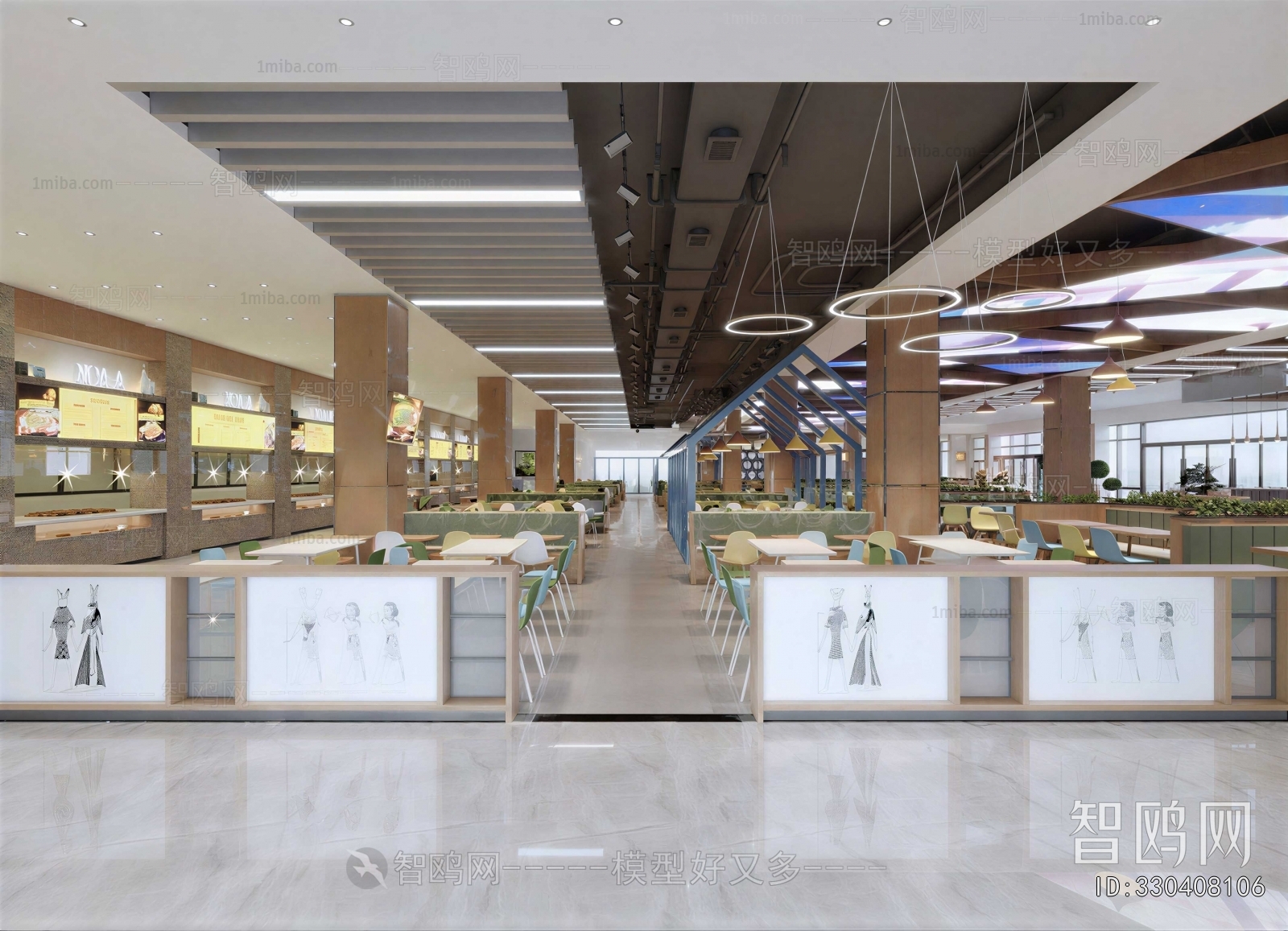 Modern Office Canteen