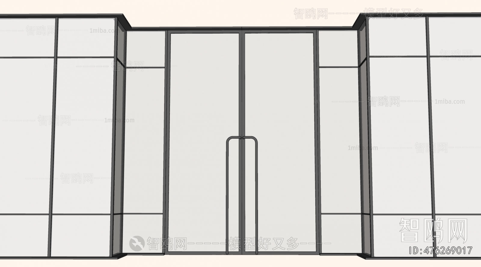 Modern Double Door