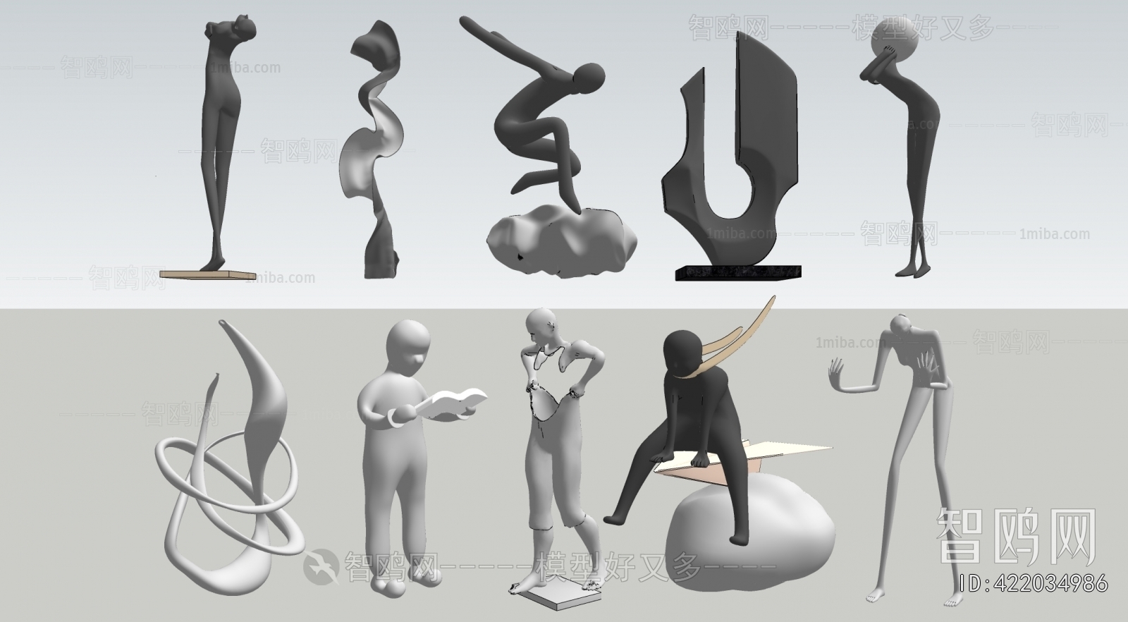 Modern Sculpture Sketch