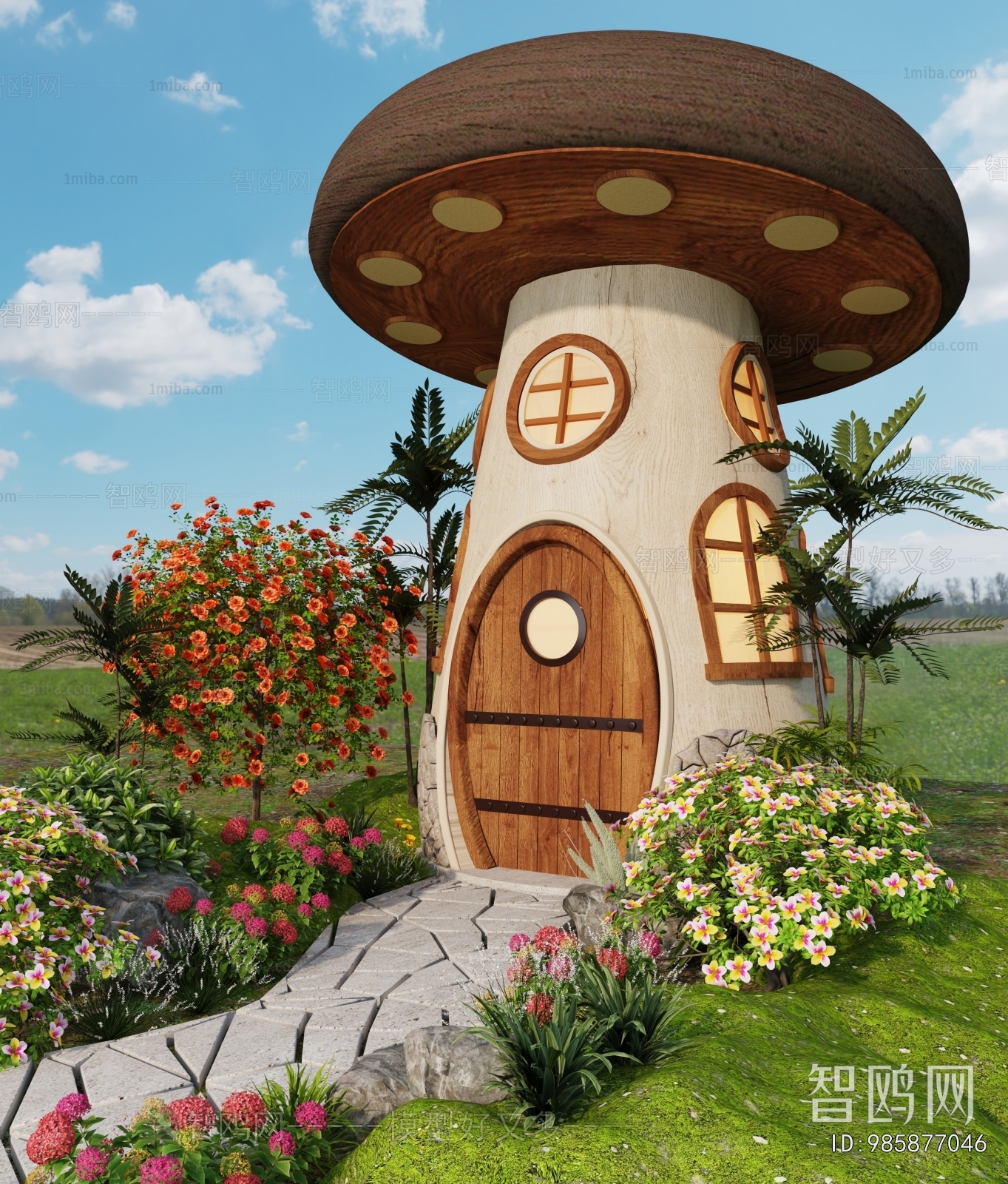 Modern Cartoon House