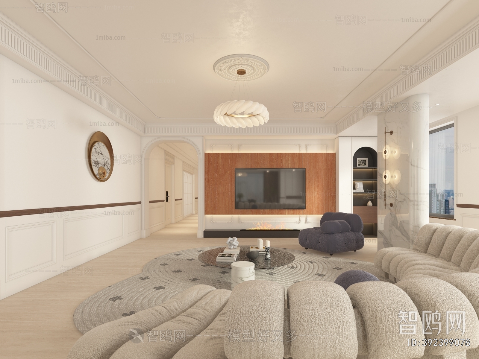 French Style A Living Room