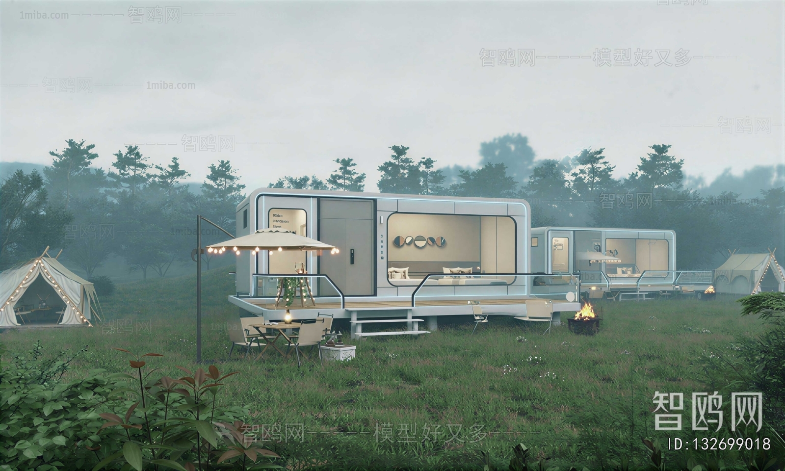 Modern Appearance Of Commercial Building