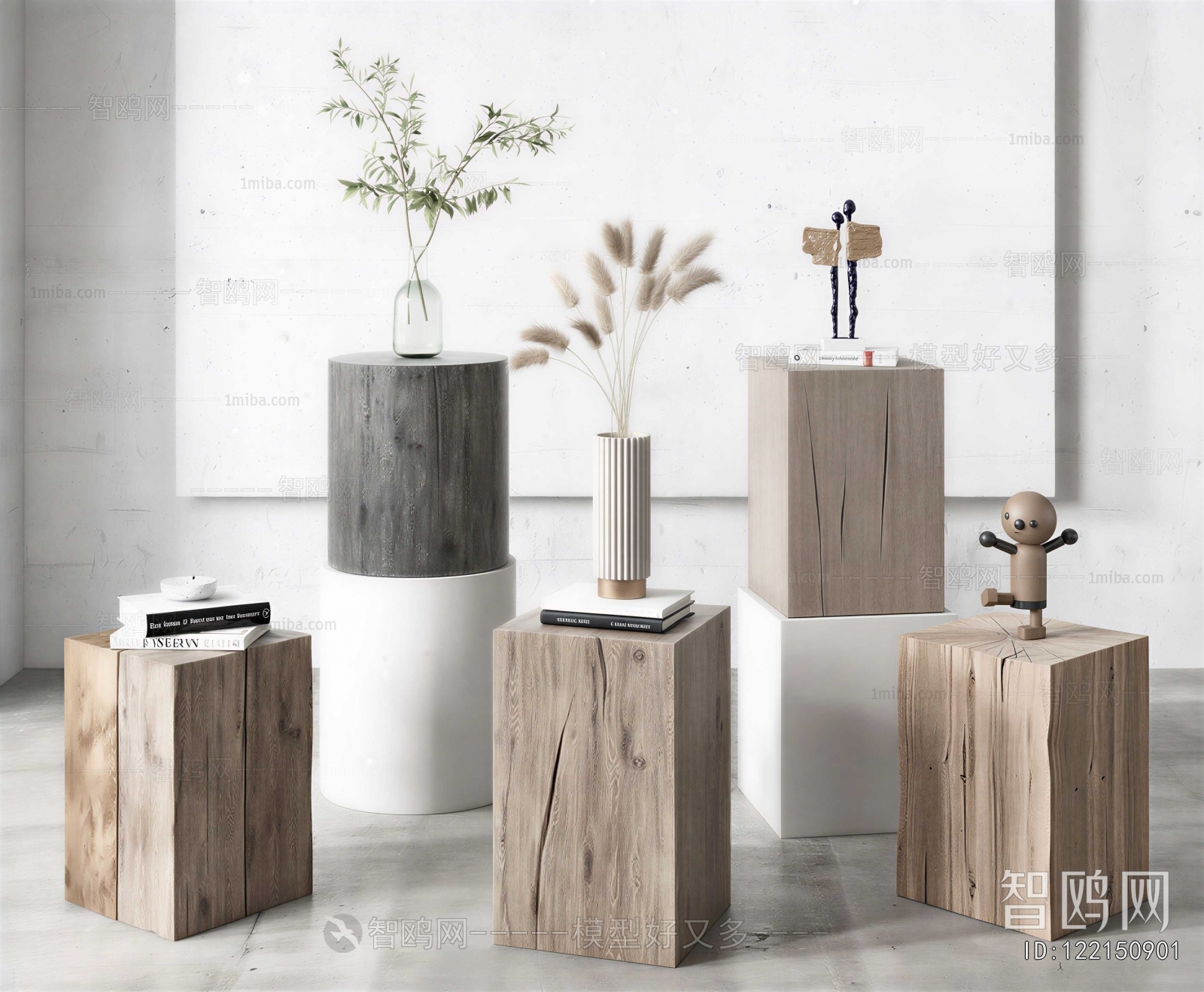 Wabi-sabi Style Side Table/corner Table