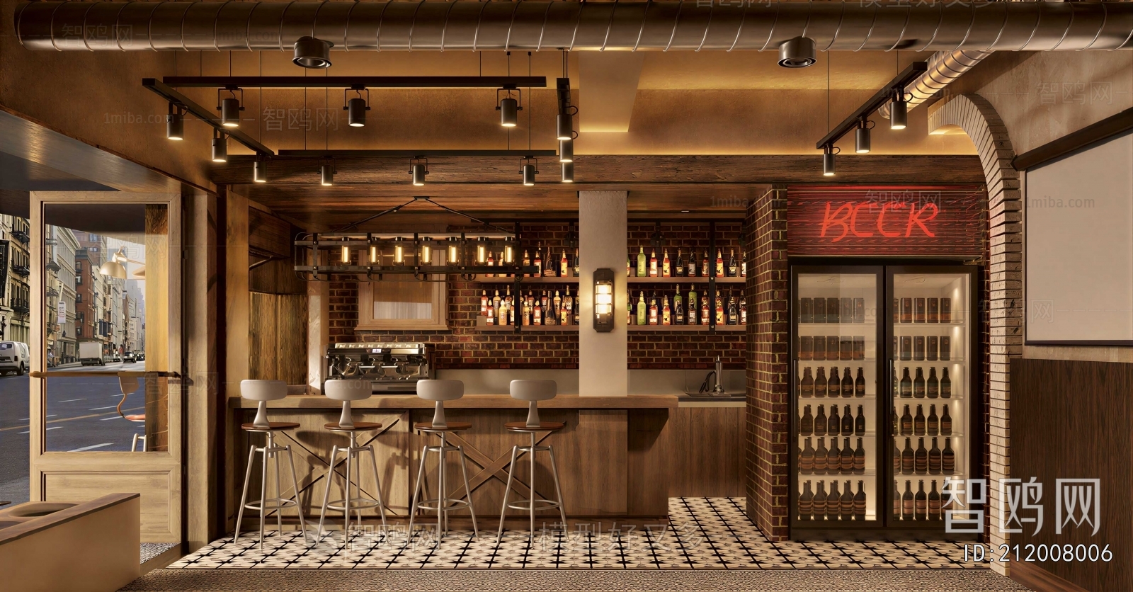 Industrial Style Cafe