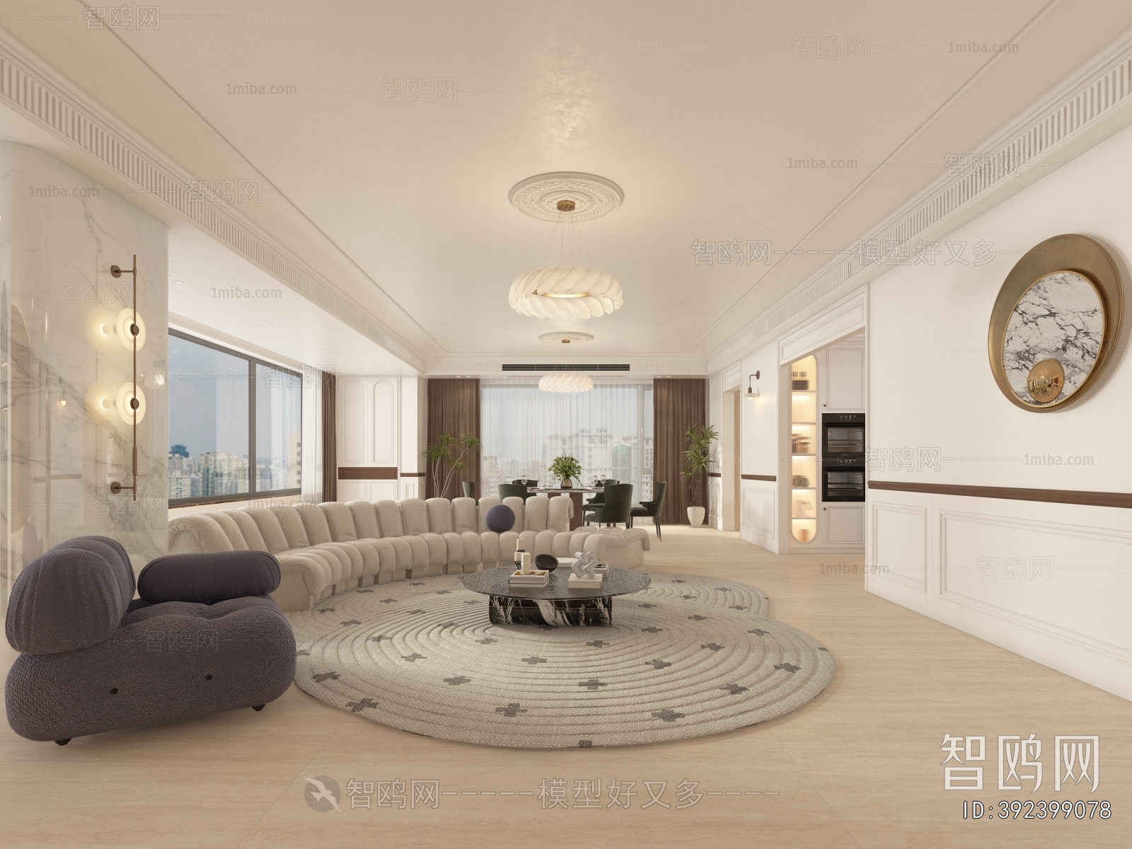 French Style A Living Room