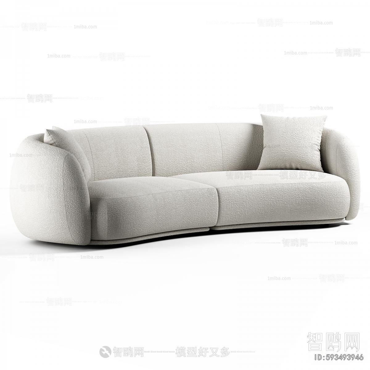 Modern Curved Sofa