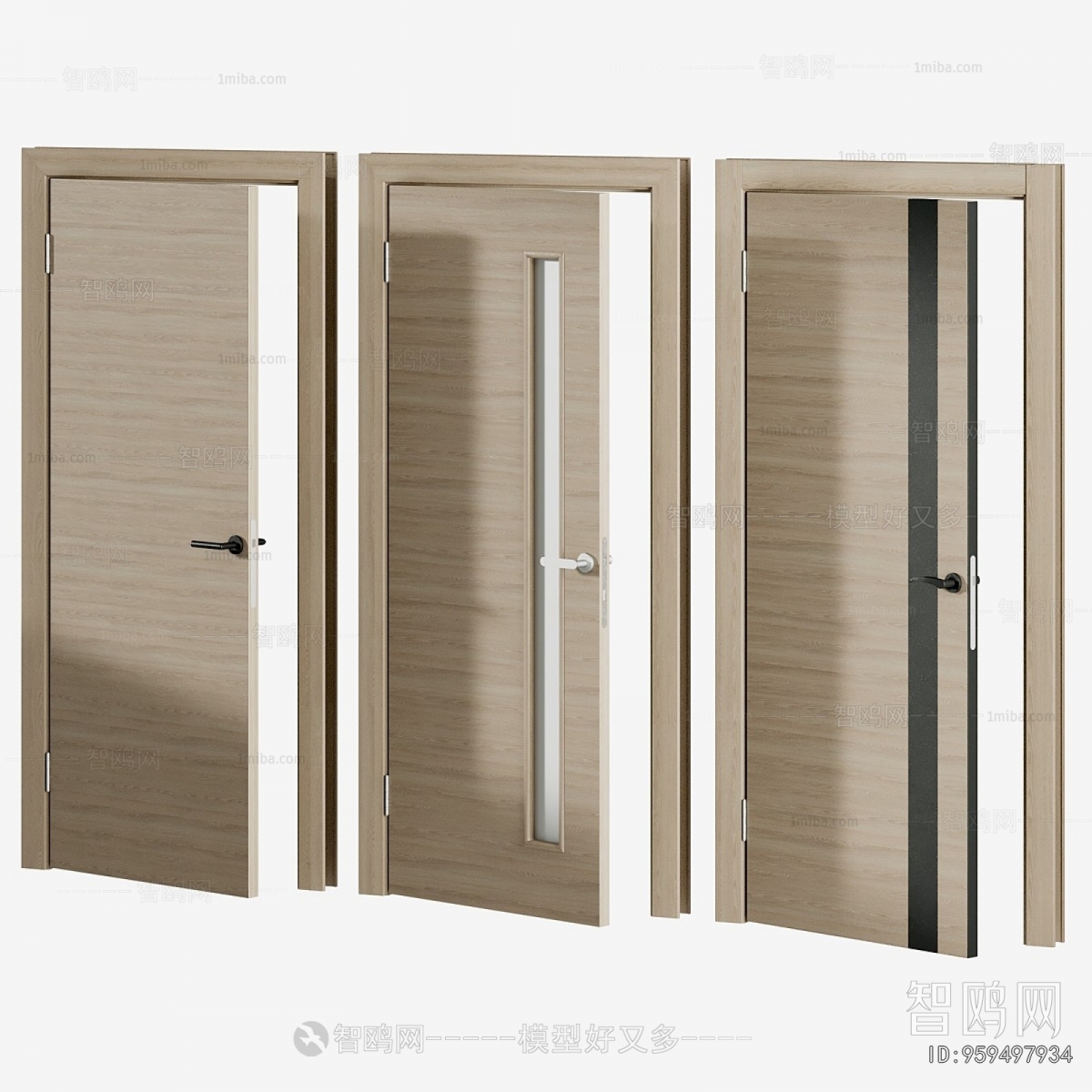 Modern Single Door