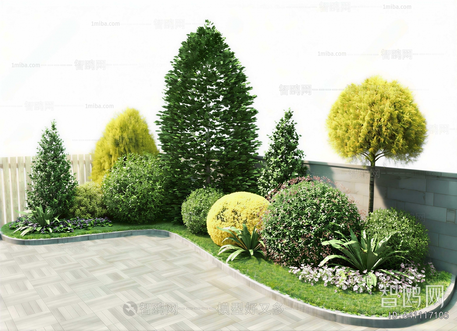 Modern Courtyard/landscape