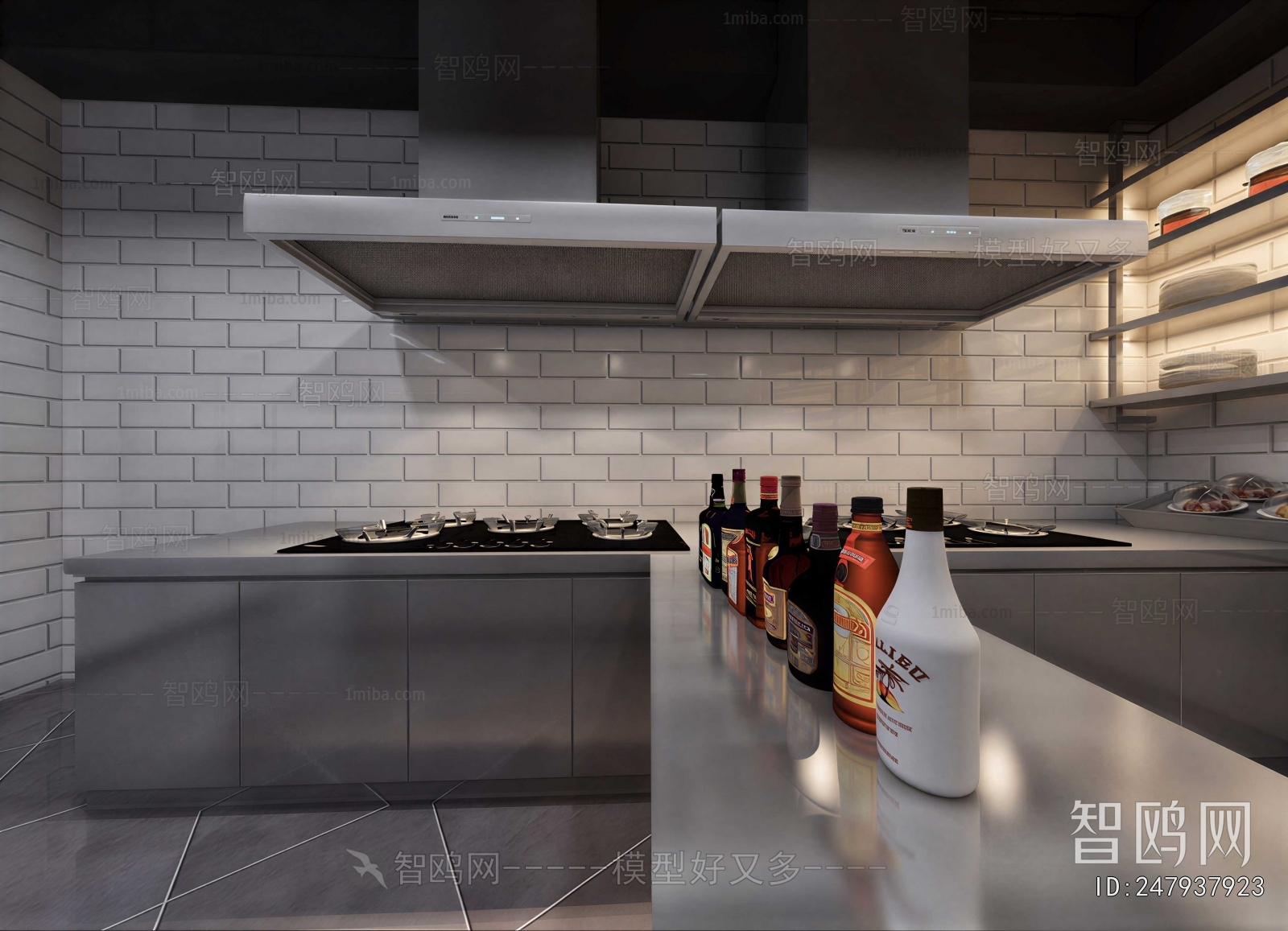 Modern Central Kitchen