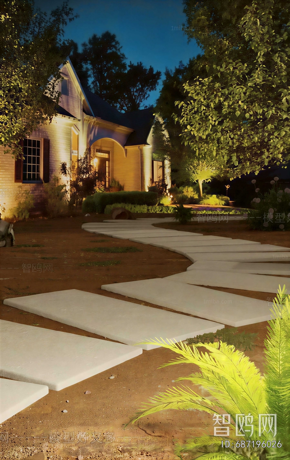Modern Courtyard/landscape